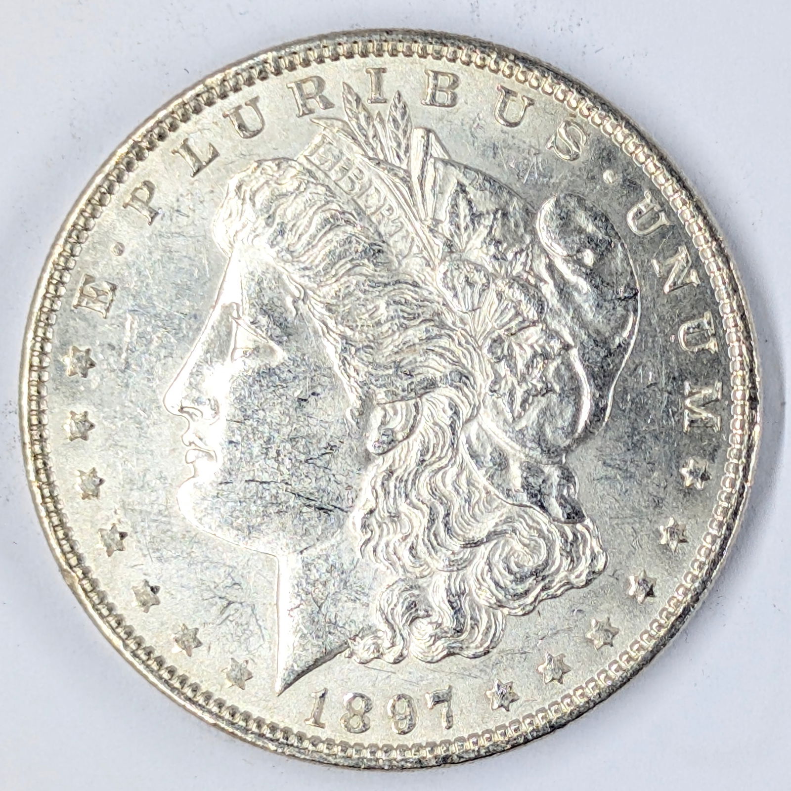 1897 Morgan Silver Dollar (1 of 2)