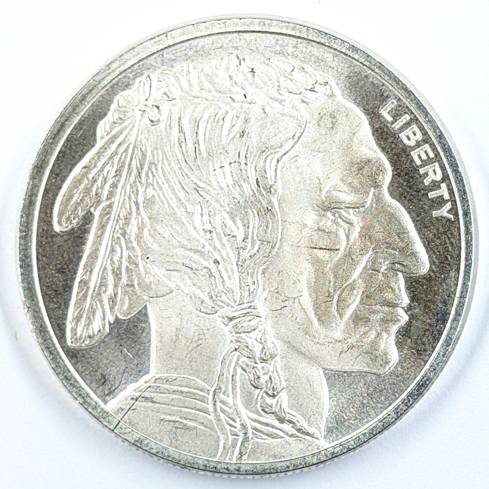 1 Ounce Fine .999 Silver Round- Buffalo (1 of 2)