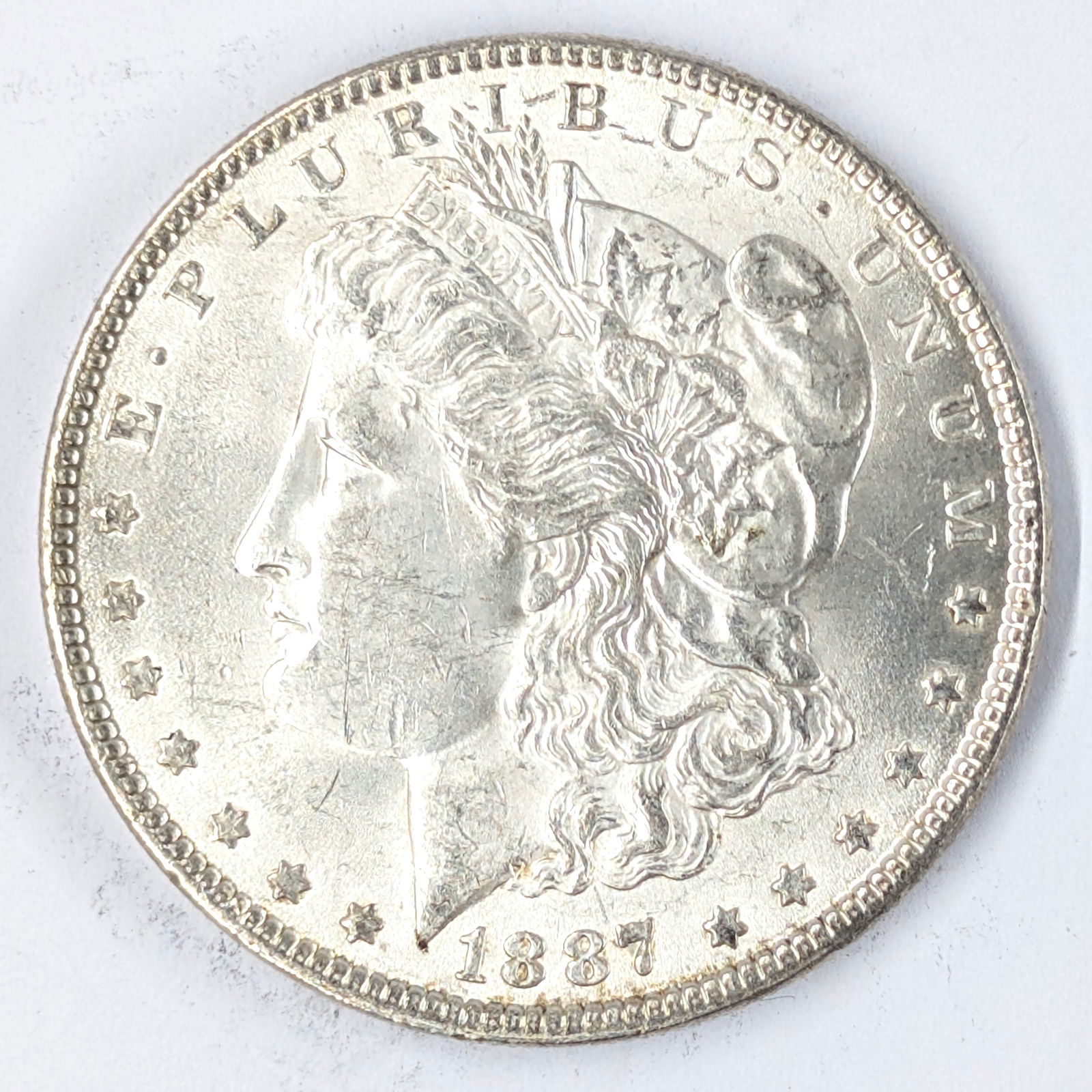 1887 Morgan Silver Dollar (1 of 2)