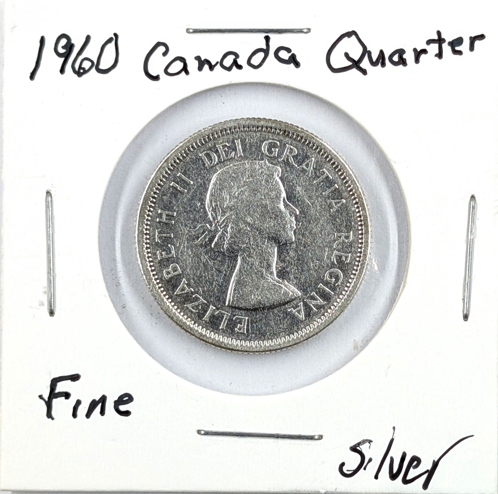 1960 Silver Canada Quarter (1 of 2)
