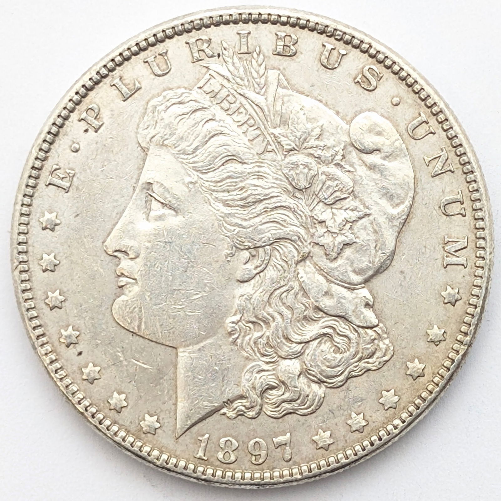 1897 Morgan Silver Dollar (1 of 2)