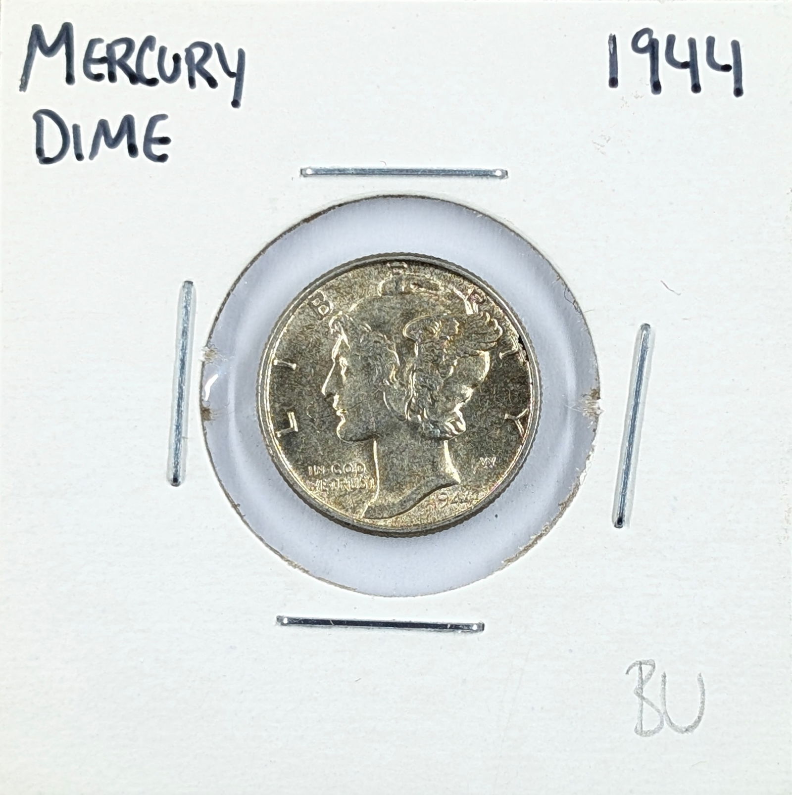1944 Silver Mercury Dime - BU (1 of 2)