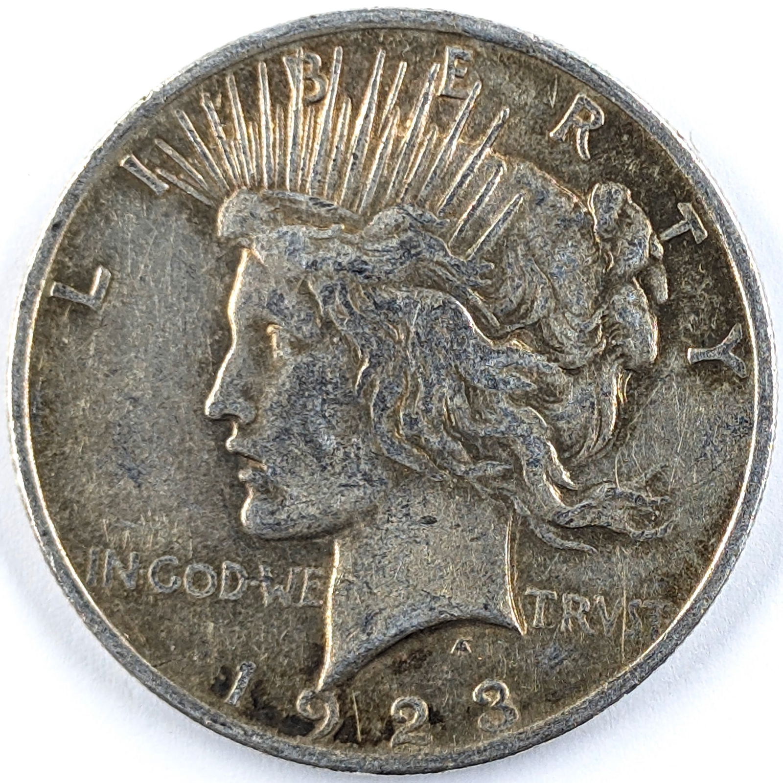 1923 Silver Peace Dollar (1 of 2)
