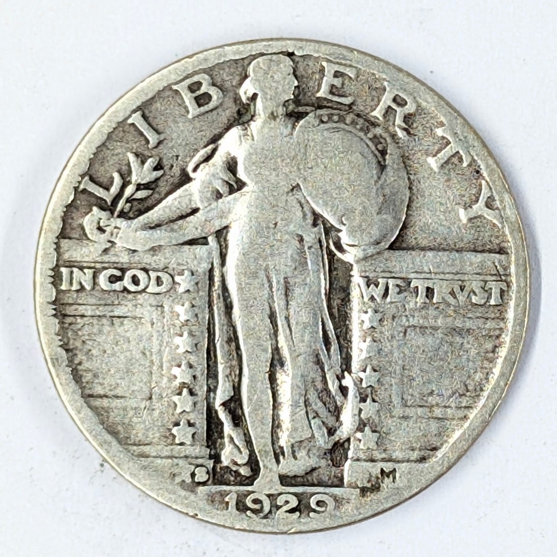 1929-S Silver Standing Liberty Quarter (1 of 2)