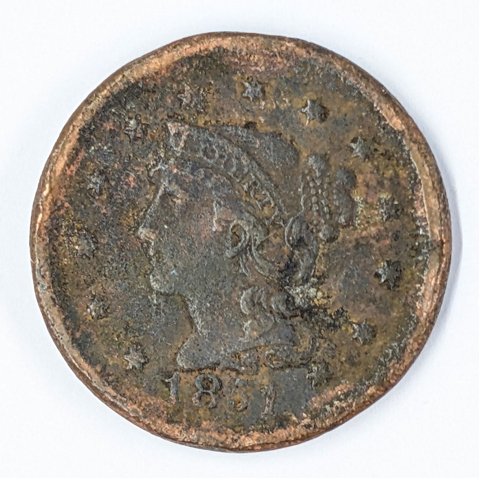 1851 Large Cent (1 of 2)