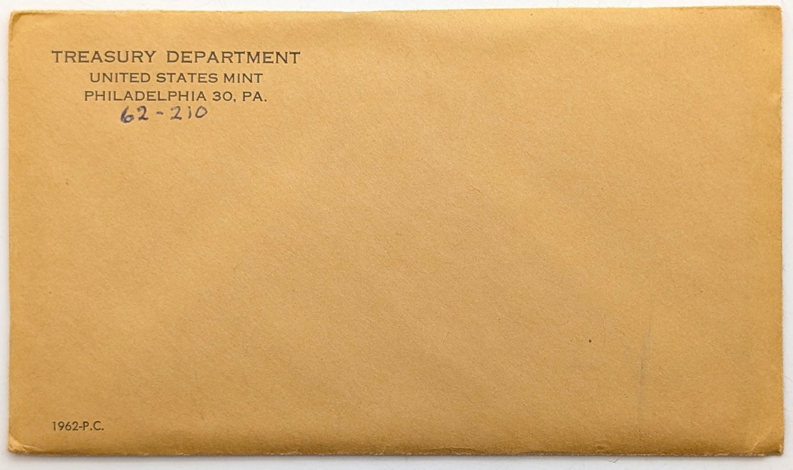 SEALED 1962 Silver US Mint Proof Set w/ Silver Half, Quarter & Dime (1 of 2)