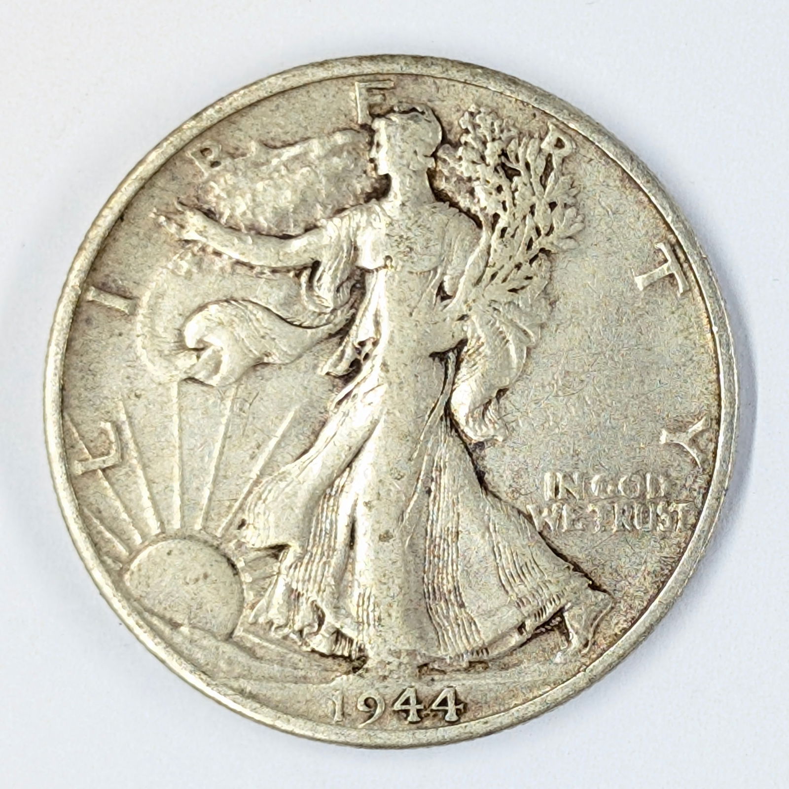1944-S Silver Walking Liberty Half Dollar: Silver