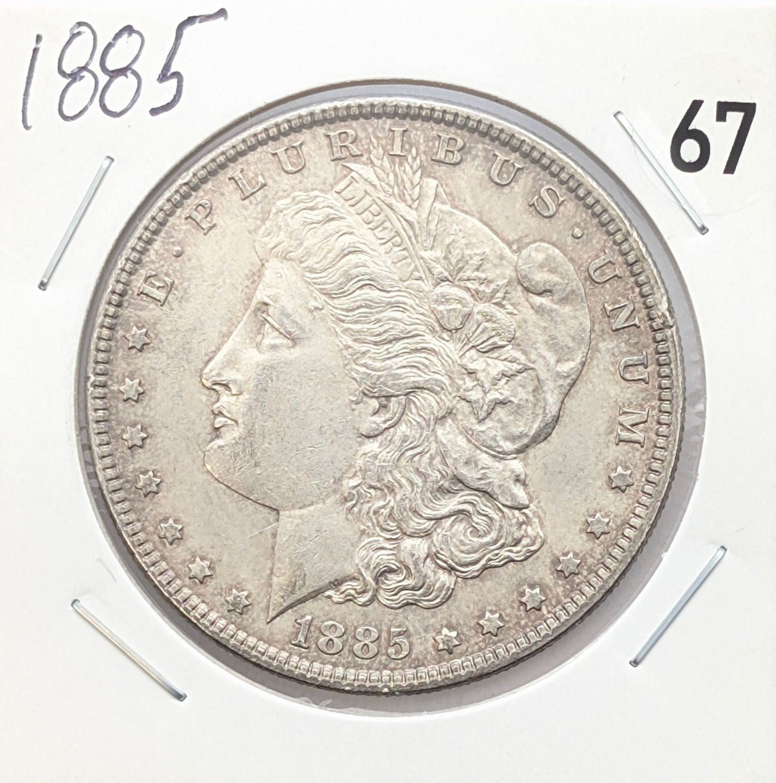 1885 Morgan Silver Dollar (1 of 2)