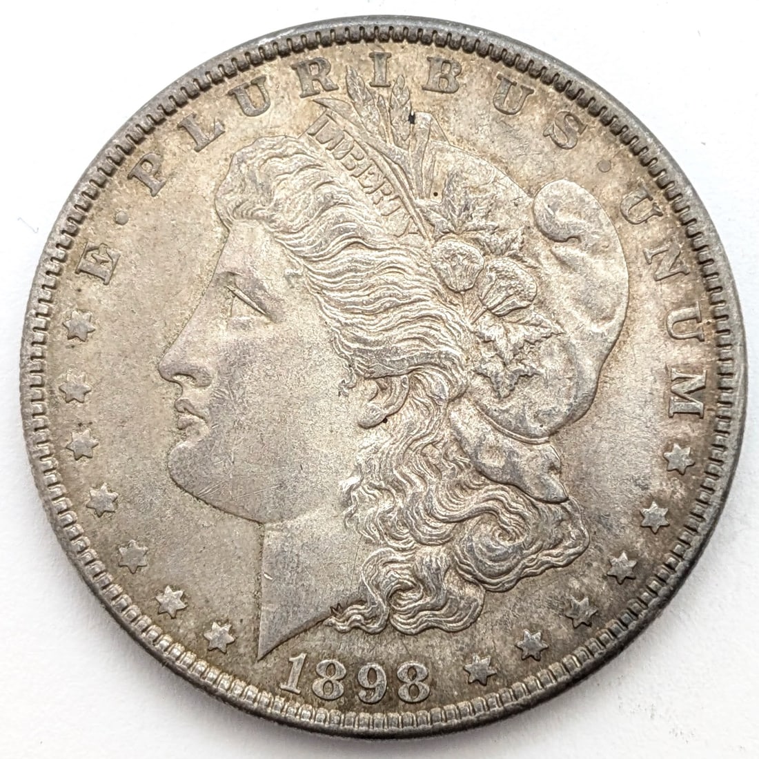 1898 Morgan Silver Dollar (1 of 2)