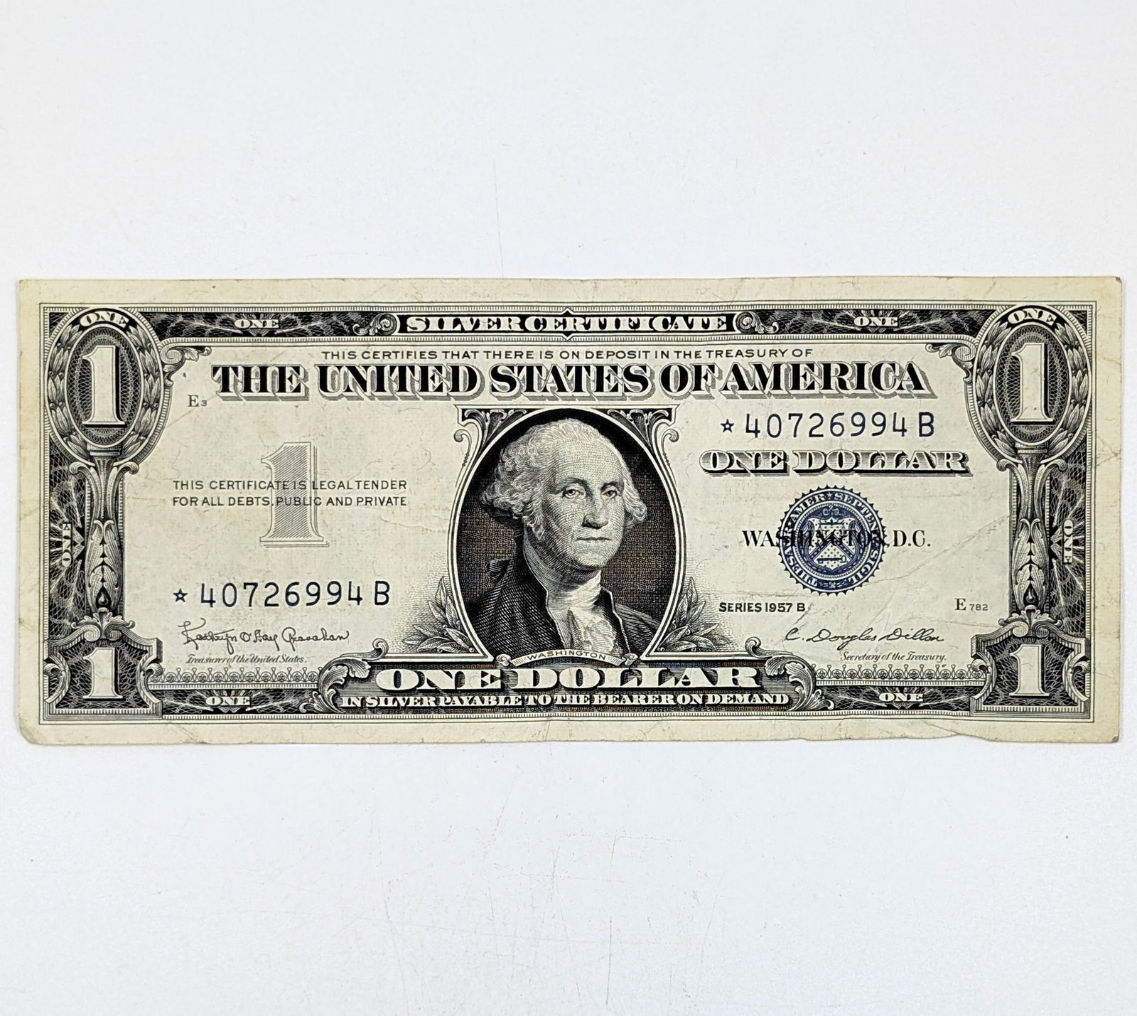 1957-B $1 Star Note - Silver Certificate (1 of 2)