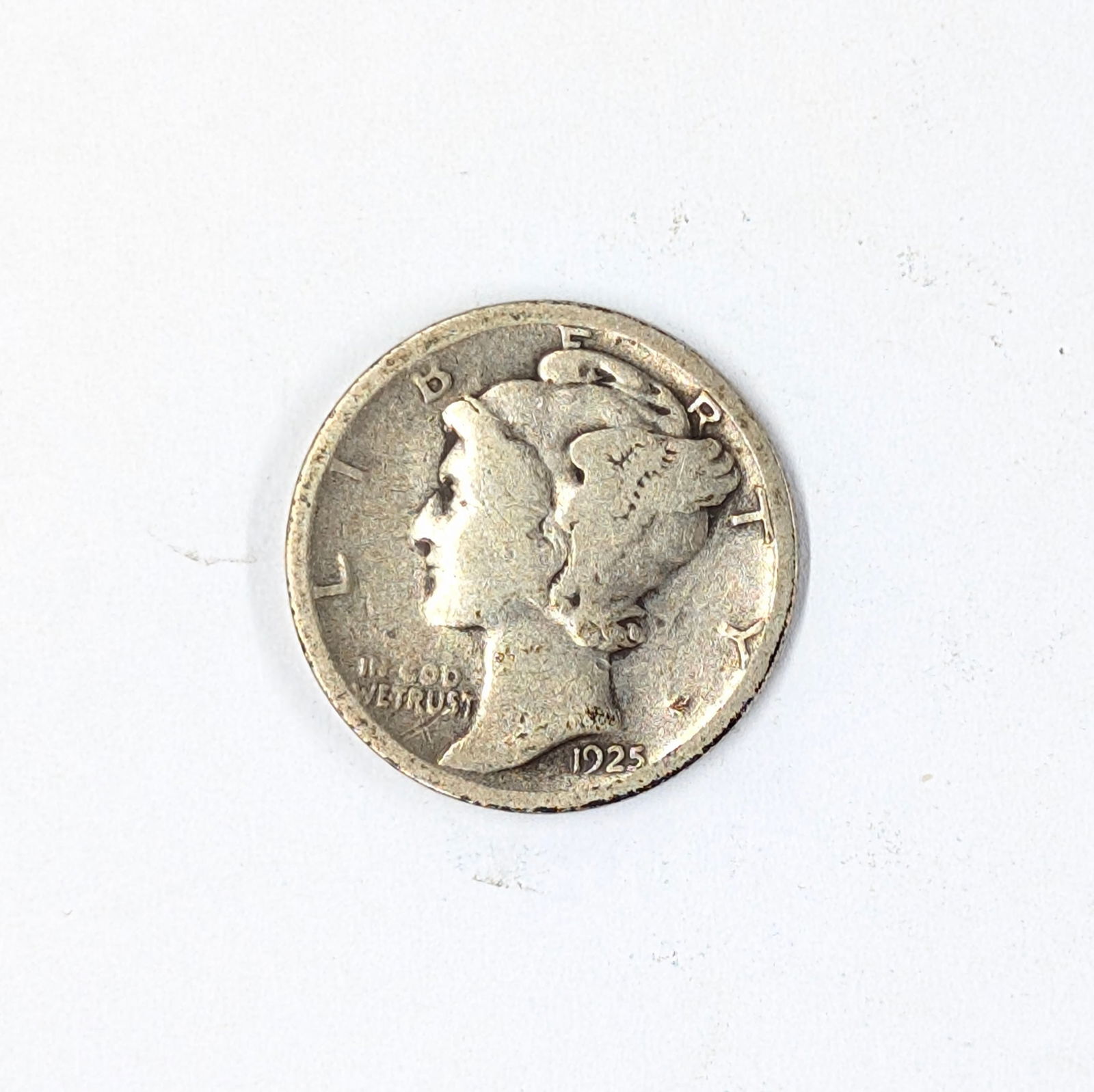 1925-S Silver Mercury Dime (1 of 2)