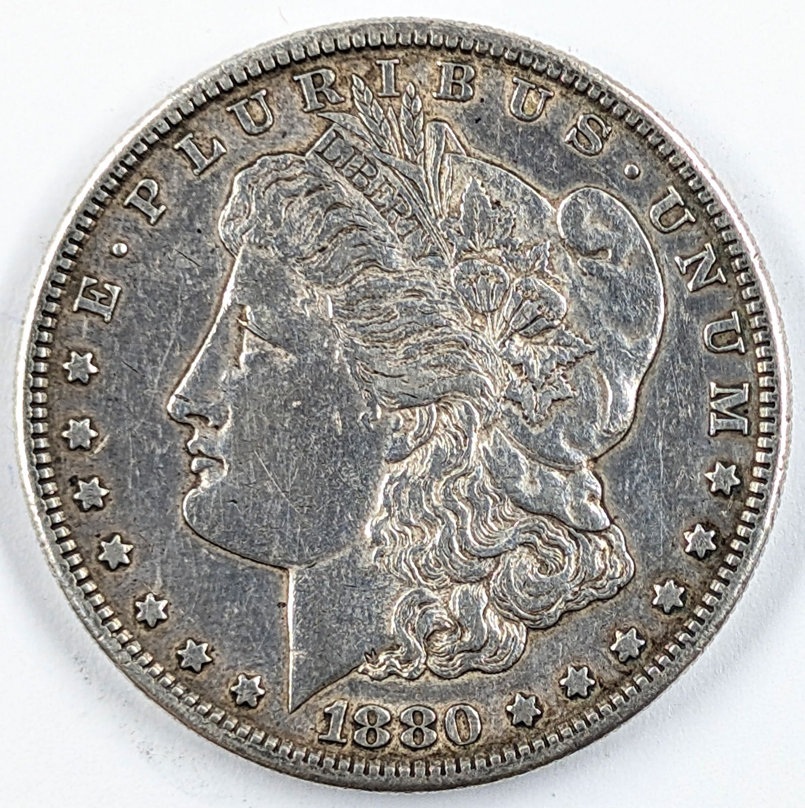 1880-S Morgan Silver Dollar (1 of 2)