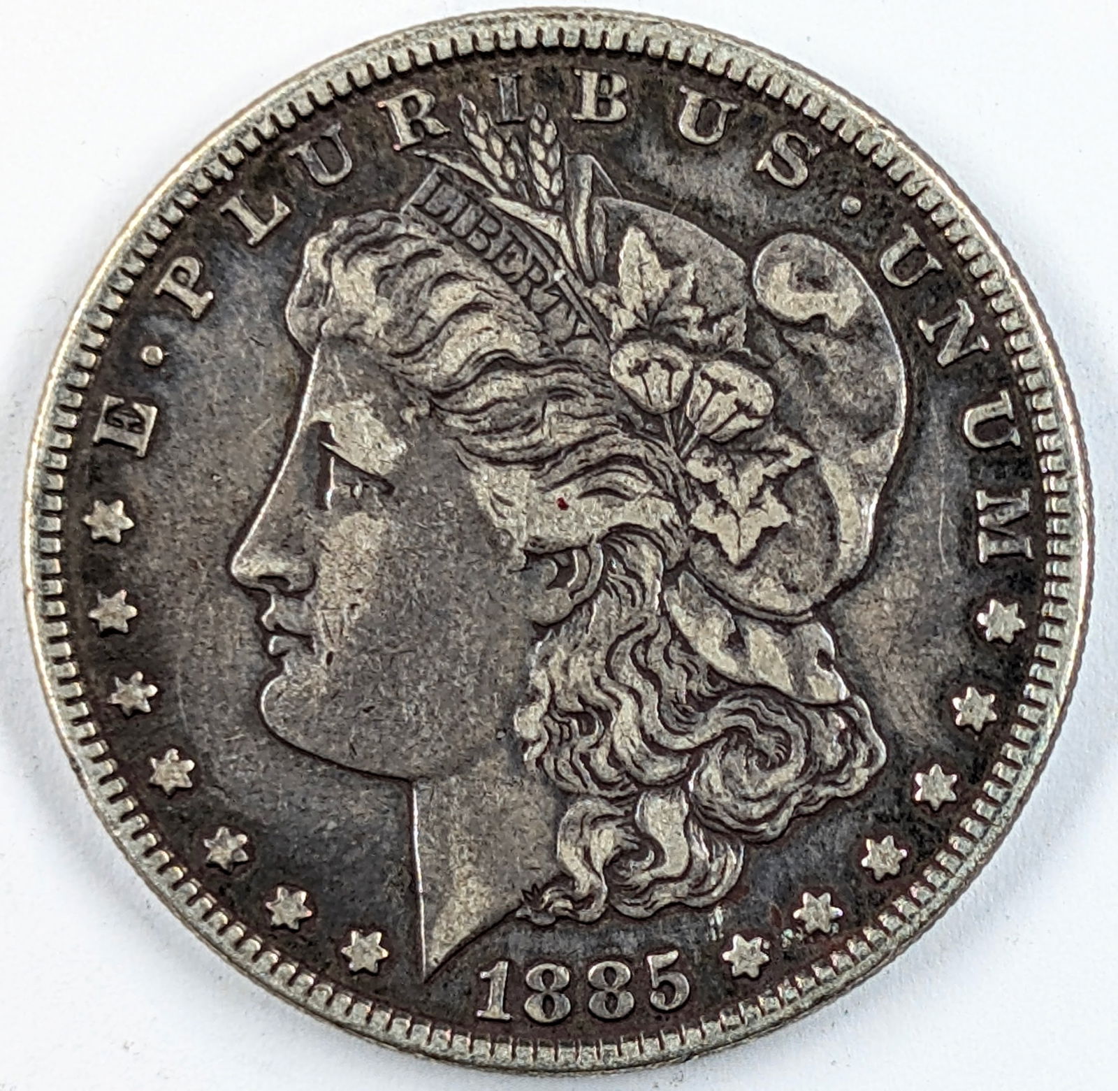 1885 Morgan Silver Dollar- Toned (1 of 2)