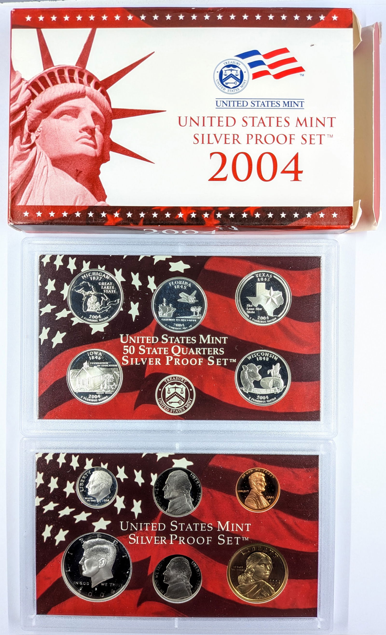 2004 US Mint Proof Silver Set (1 of 2)