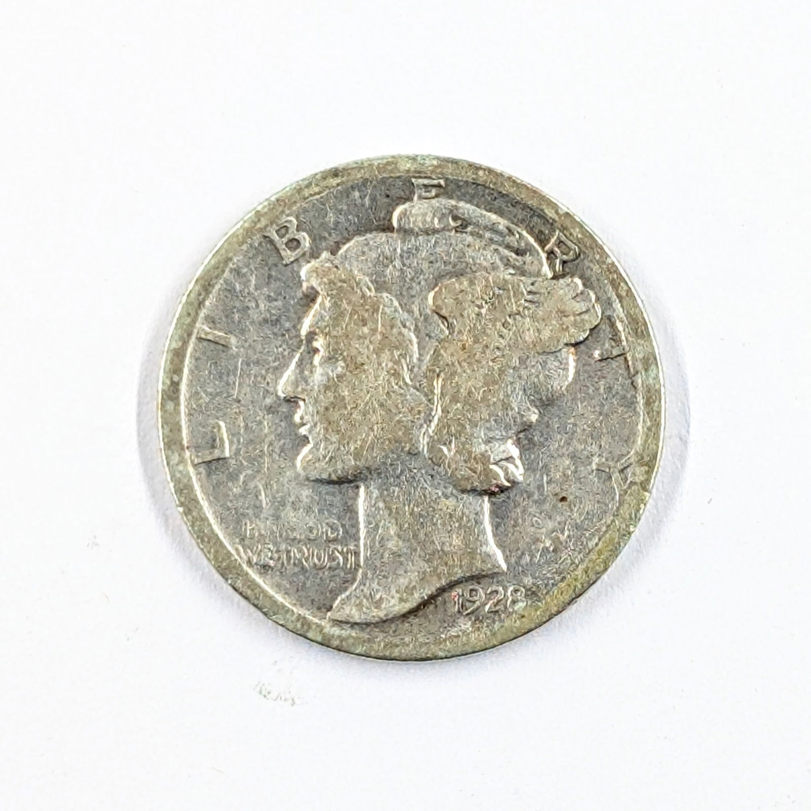 1928-D Silver Mercury Dime (1 of 2)