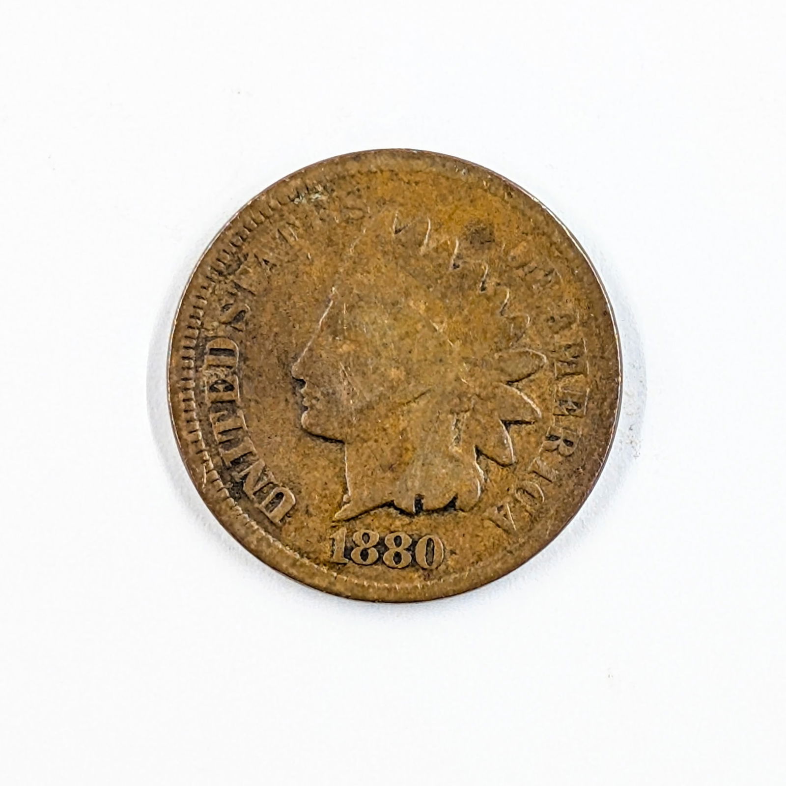 1880 Indian Head Cent (1 of 2)