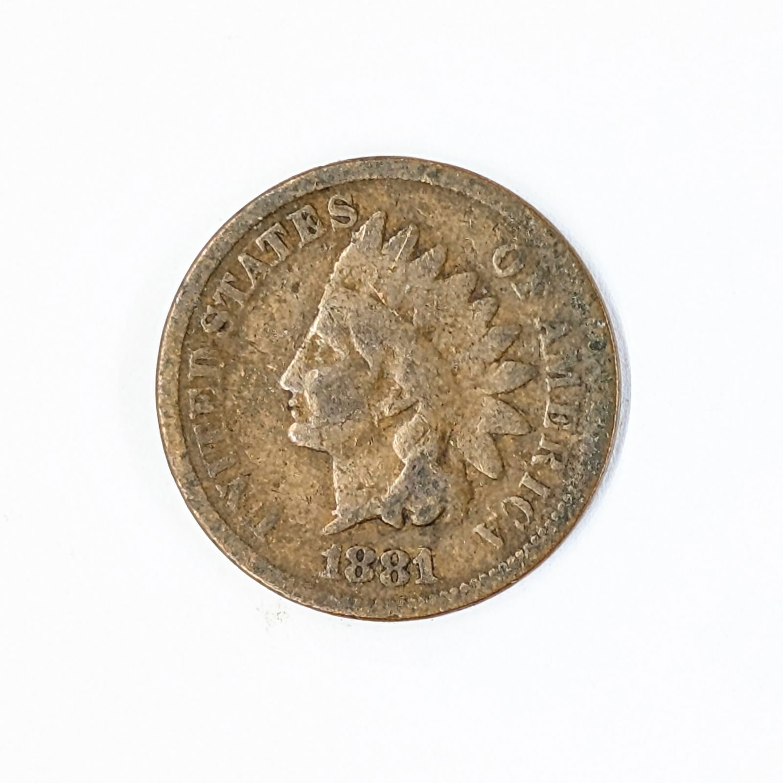 1881 Indian Head Cent (1 of 2)