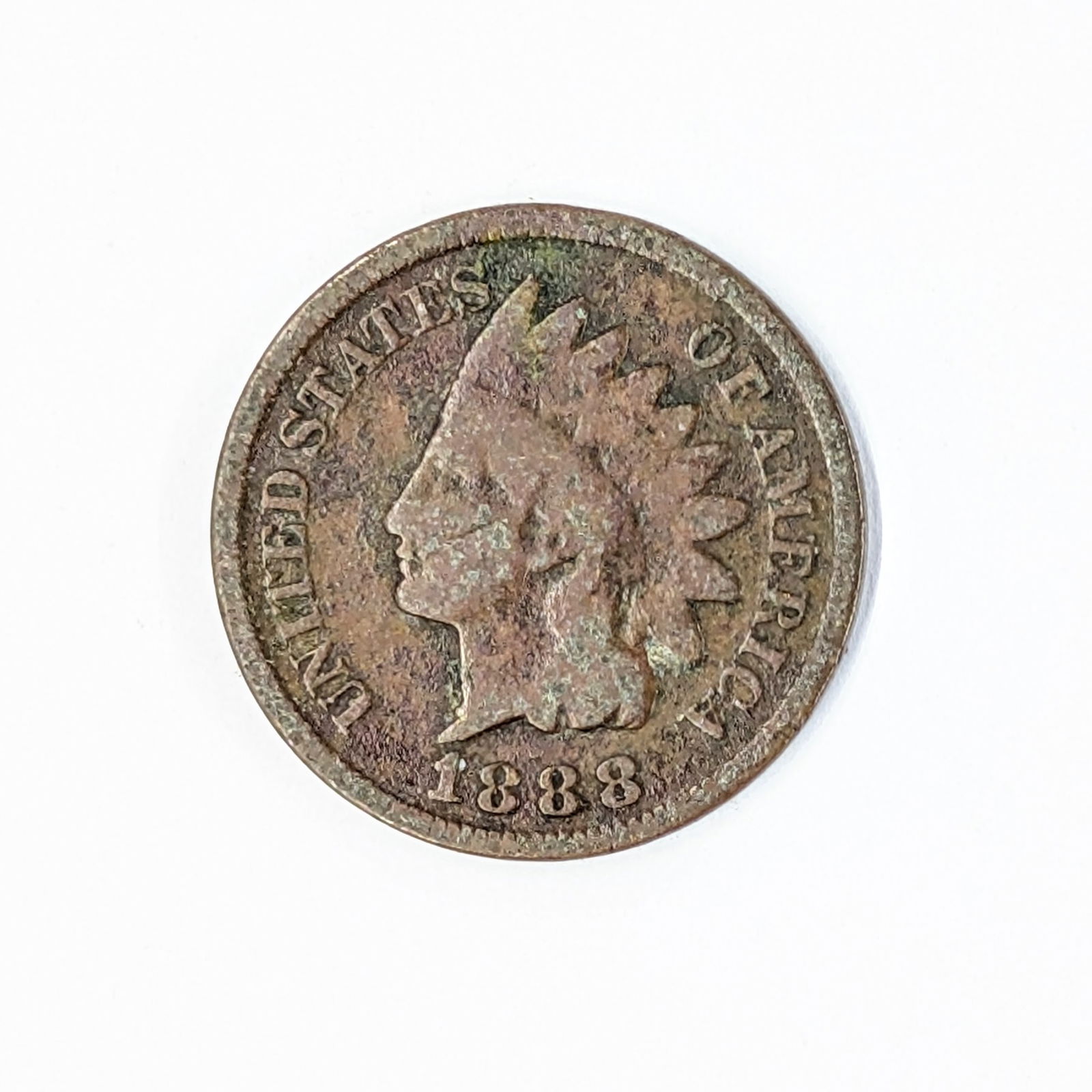 1888 Indian Head Cent (1 of 2)