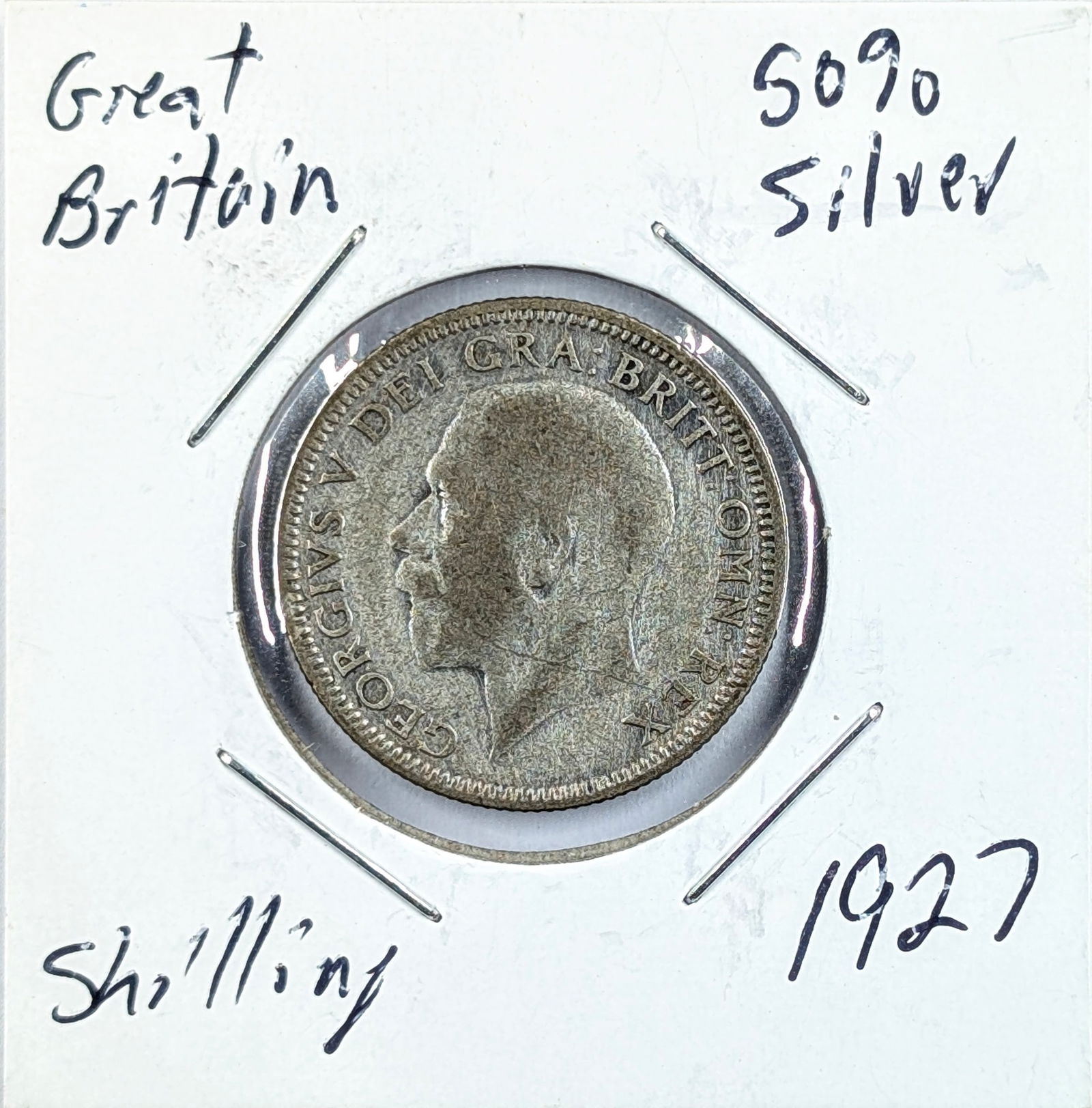 1927 Silver Shilling- Great Britain (1 of 2)