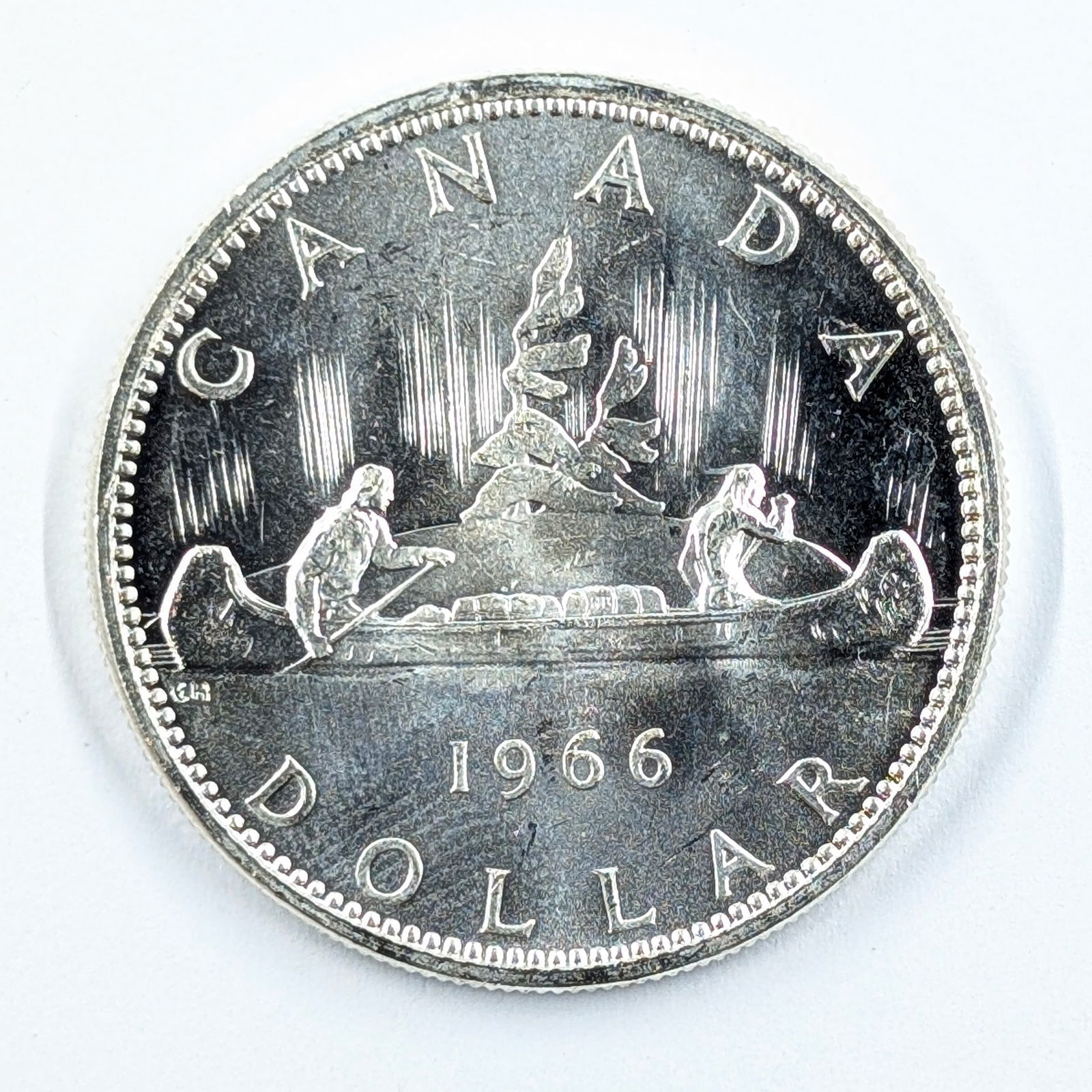 1966 Silver Canadian Dollar: Silver