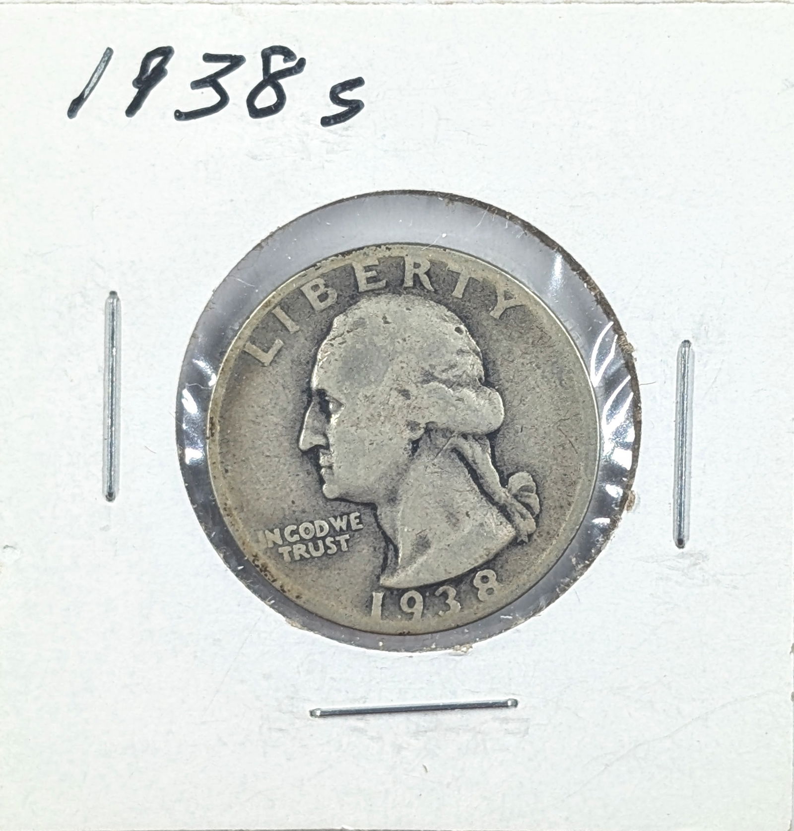 1938-S Silver Washington Quarter (1 of 2)