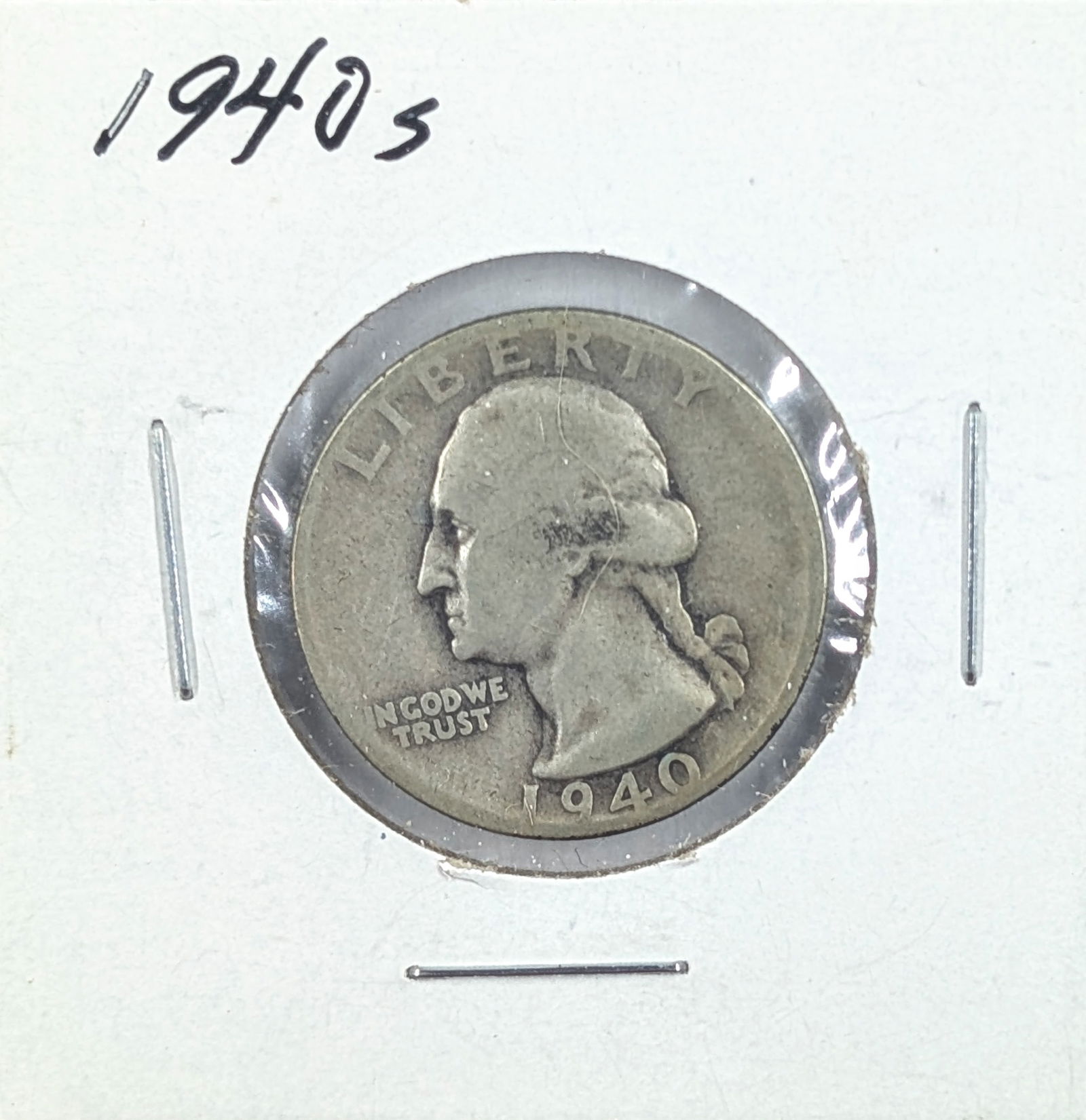 1940-S Silver Washington Quarter (1 of 2)