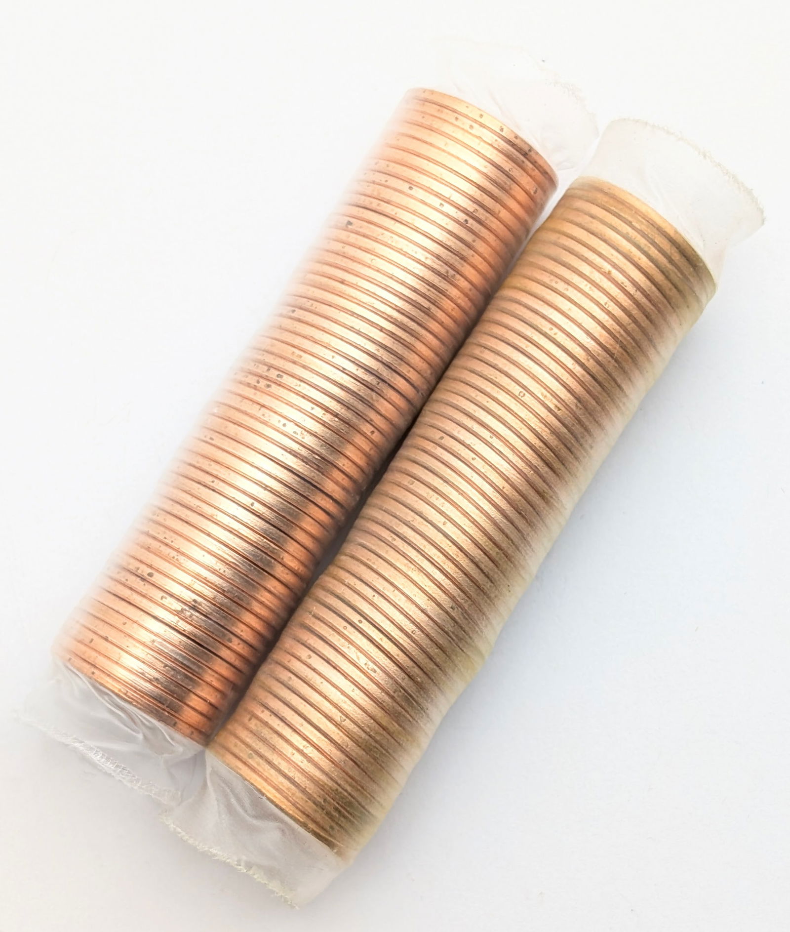 Lot of 2 Rolls (50 each) Uncirculated Pennies- 2009 (1 of 3)