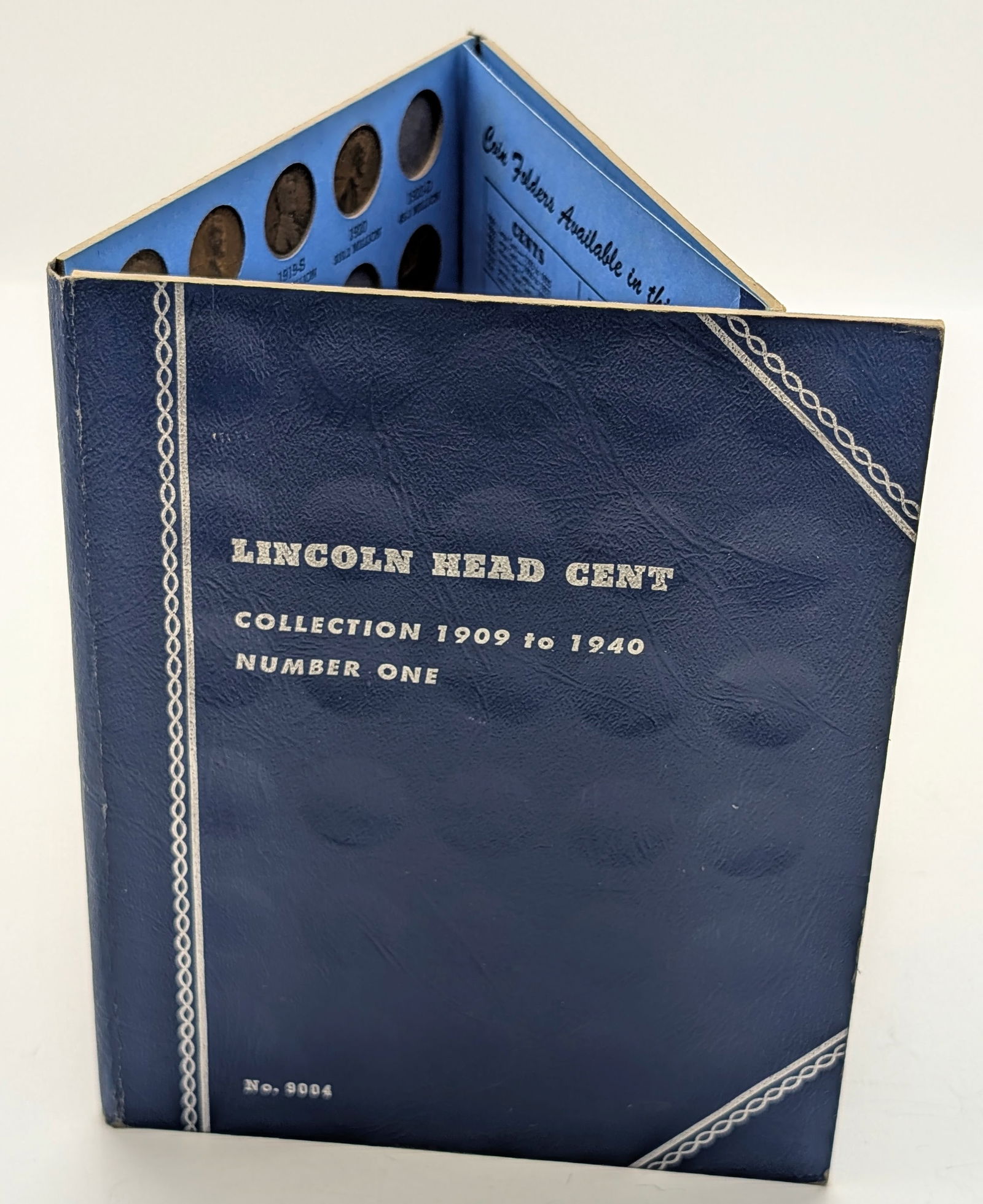 Lincoln Head Cent Coin Book- with 27 Wheat Cents (1 of 5)