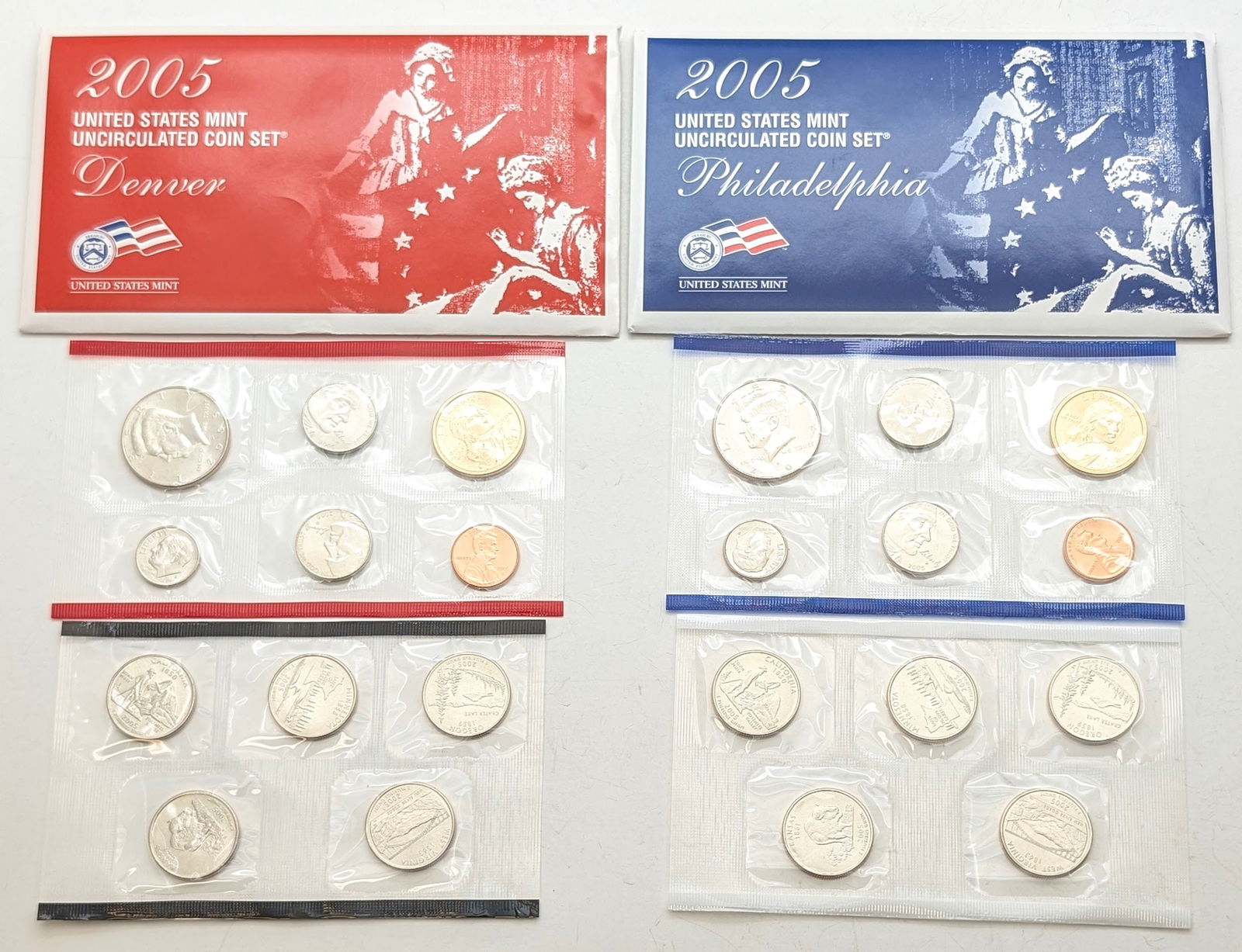 2005 US Mint Uncirculated Coin Set- P&D (1 of 2)