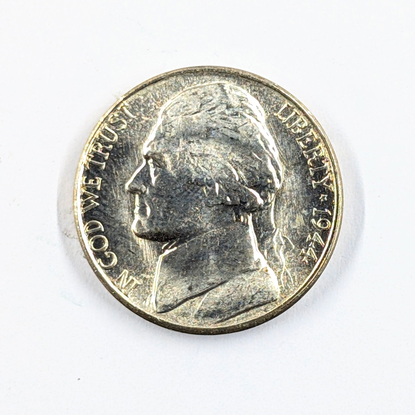 FEATURE 1944 Silver War Nickel- AU! (1 of 2)