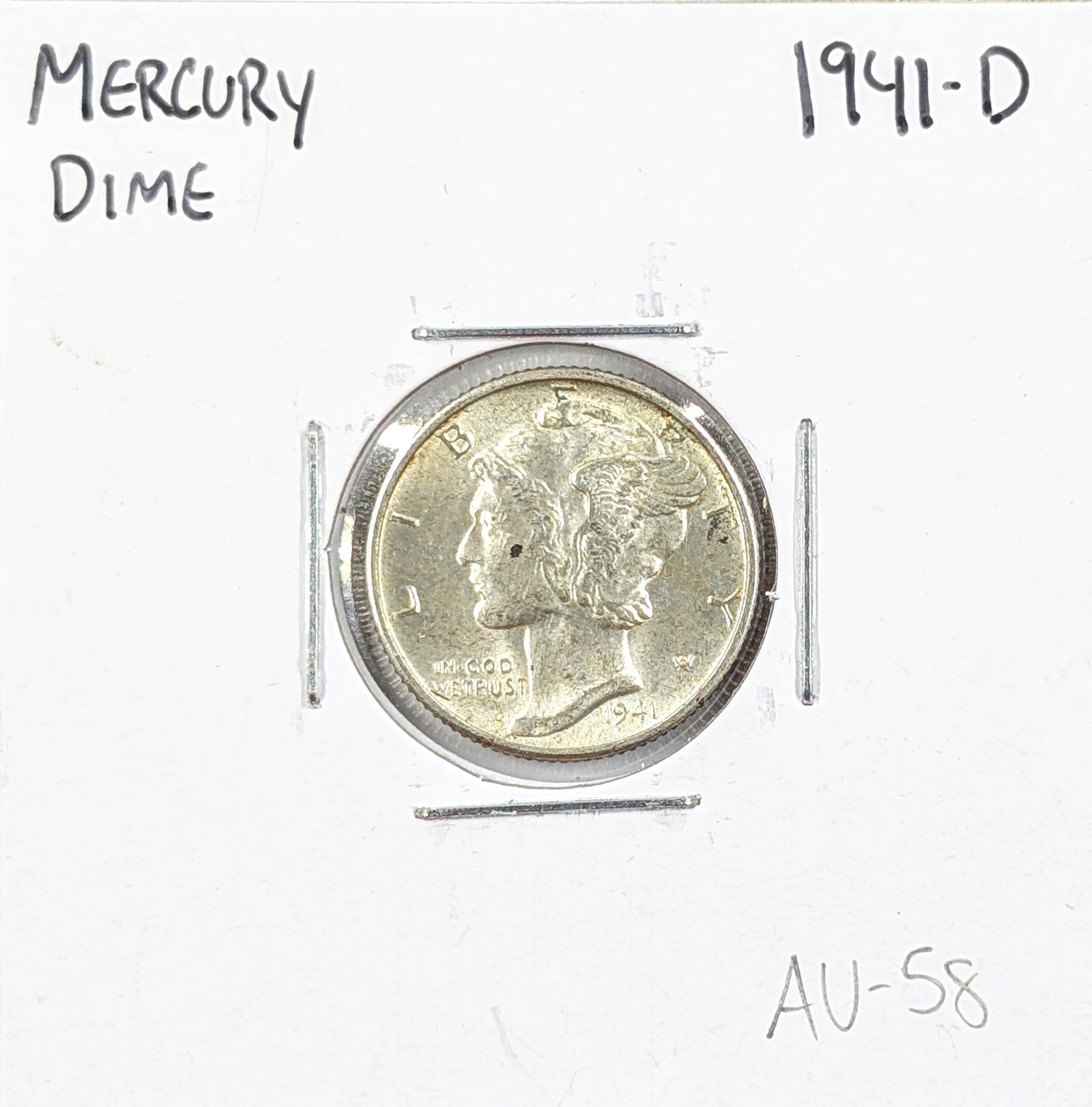 1941-D Silver Mercury Dime (1 of 2)
