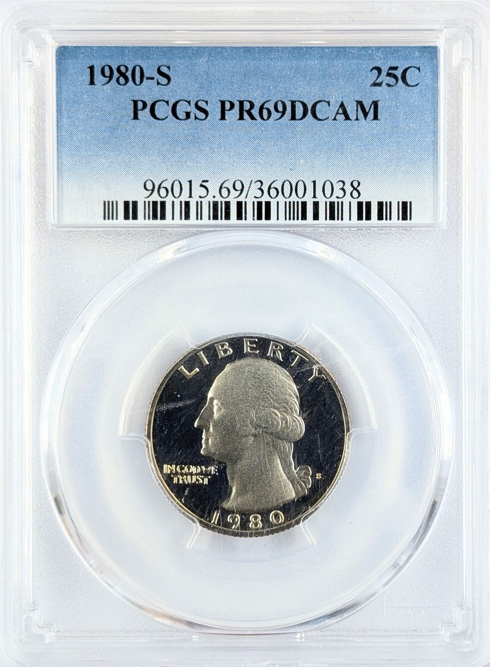 PCGS 1980-S PR69 George Washington Quarter- DCAM (1 of 2)