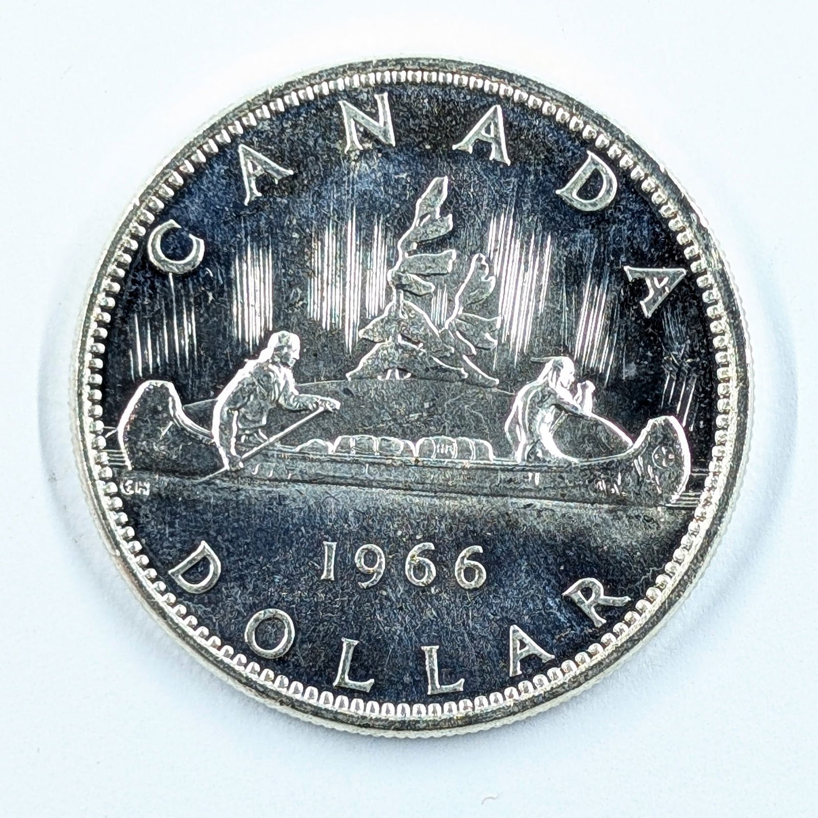 1966 Silver Canadian Dollar: Silver