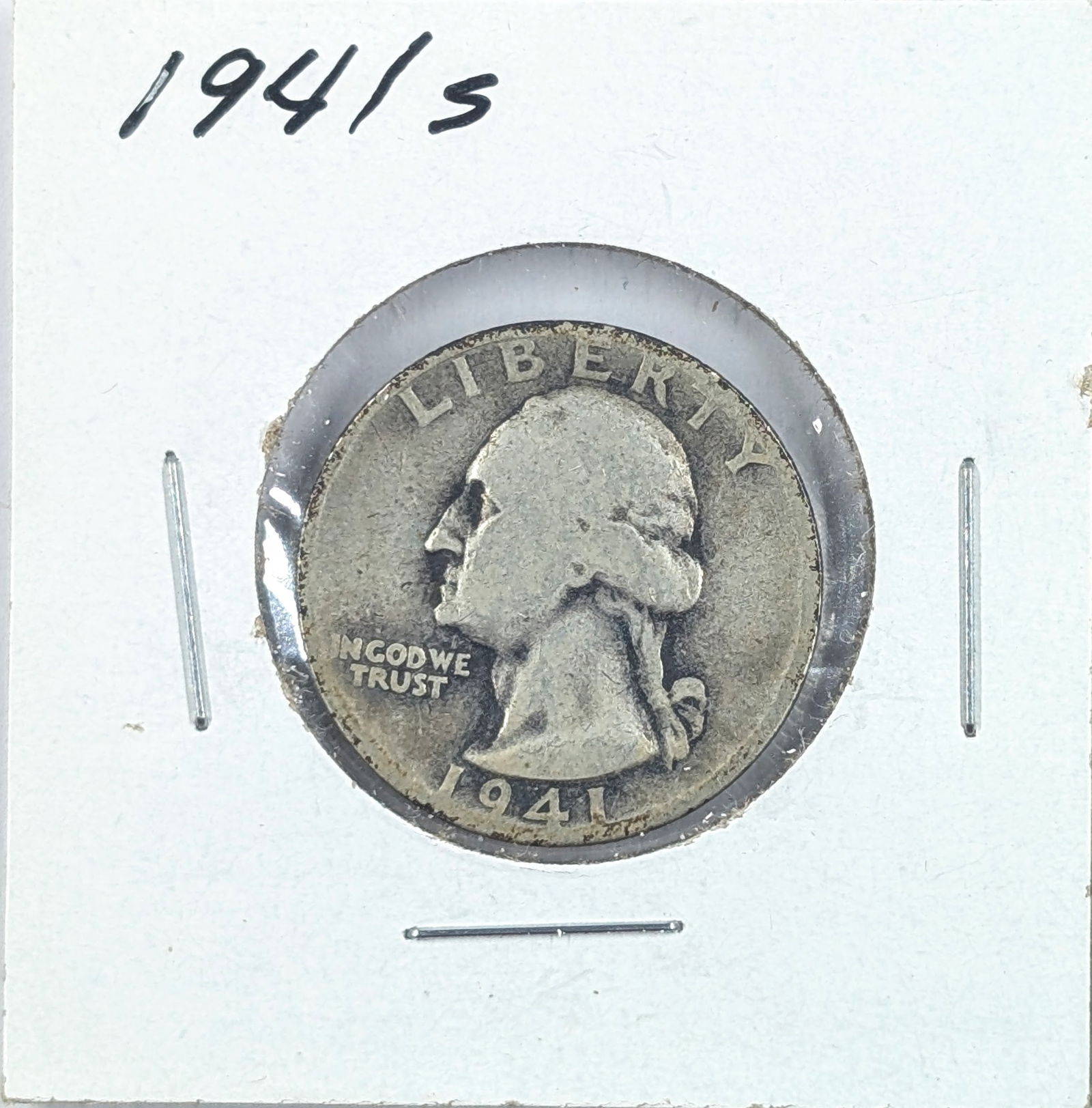 1941-S Silver Washington Quarter (1 of 2)
