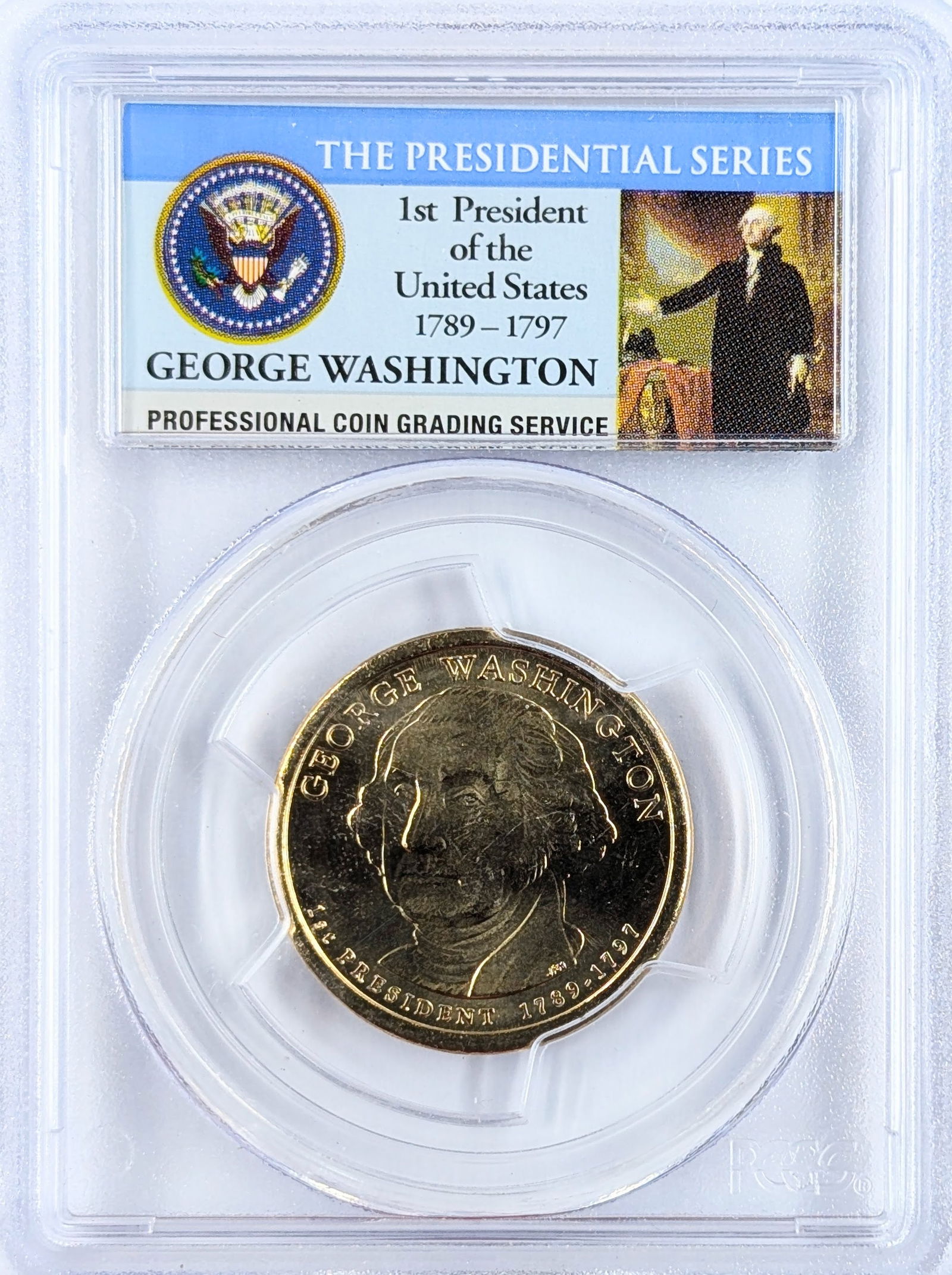 PCGS 2007-D MS65 George Washington First Day of Issue (1 of 2)