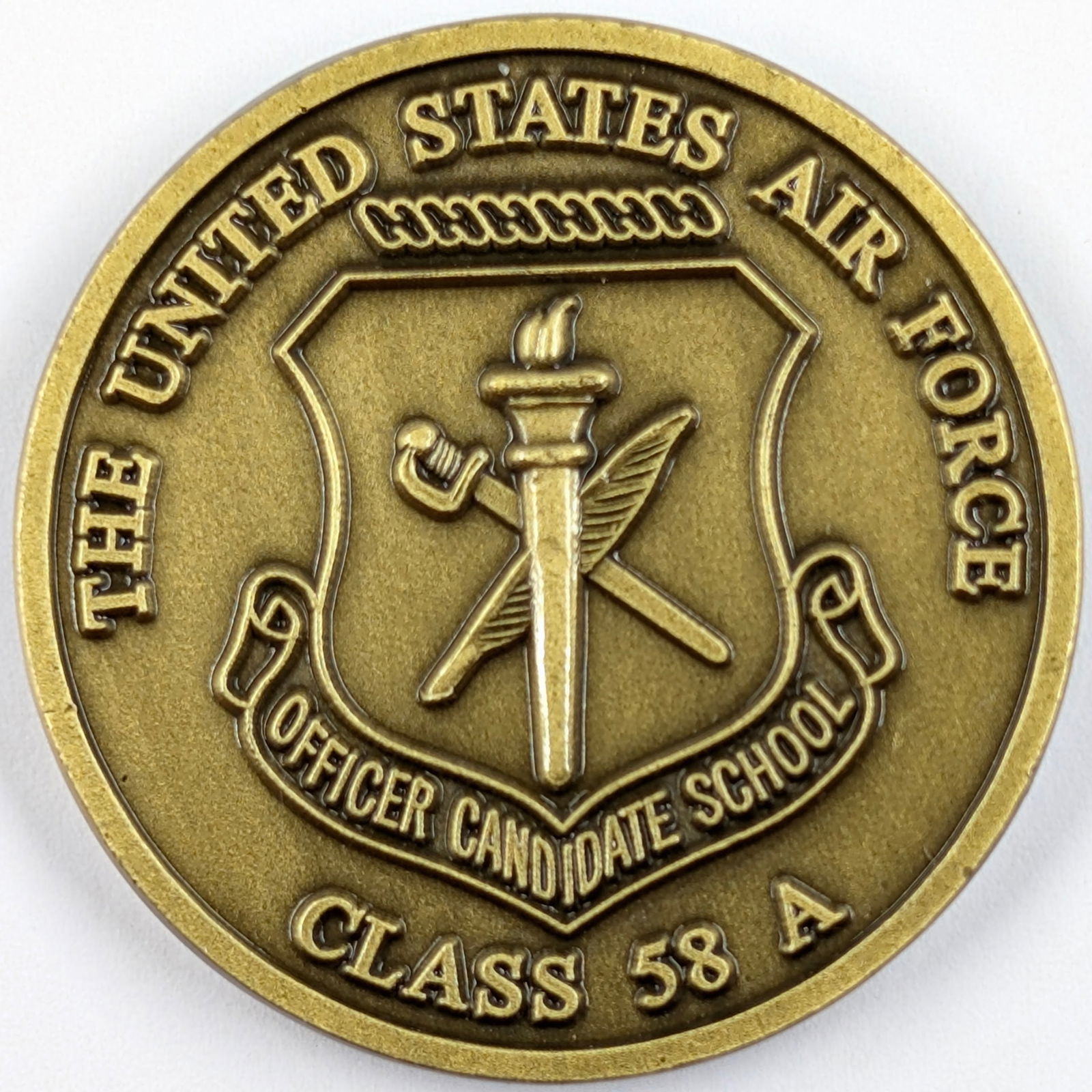 The US Air Force Class of 58 A Commemorative Coin (1 of 2)