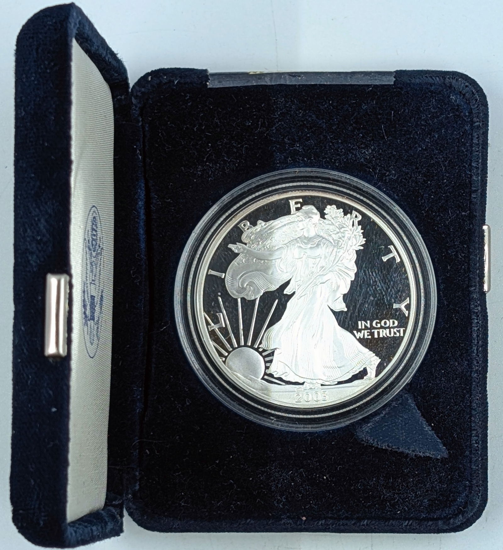 2003 American Silver Eagle Dollar w/ Box (1 of 3)