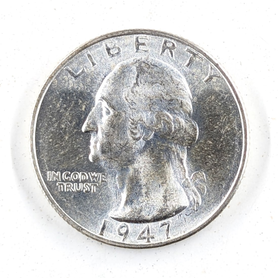 1947-S Silver Washington Quarter - AU (1 of 2)