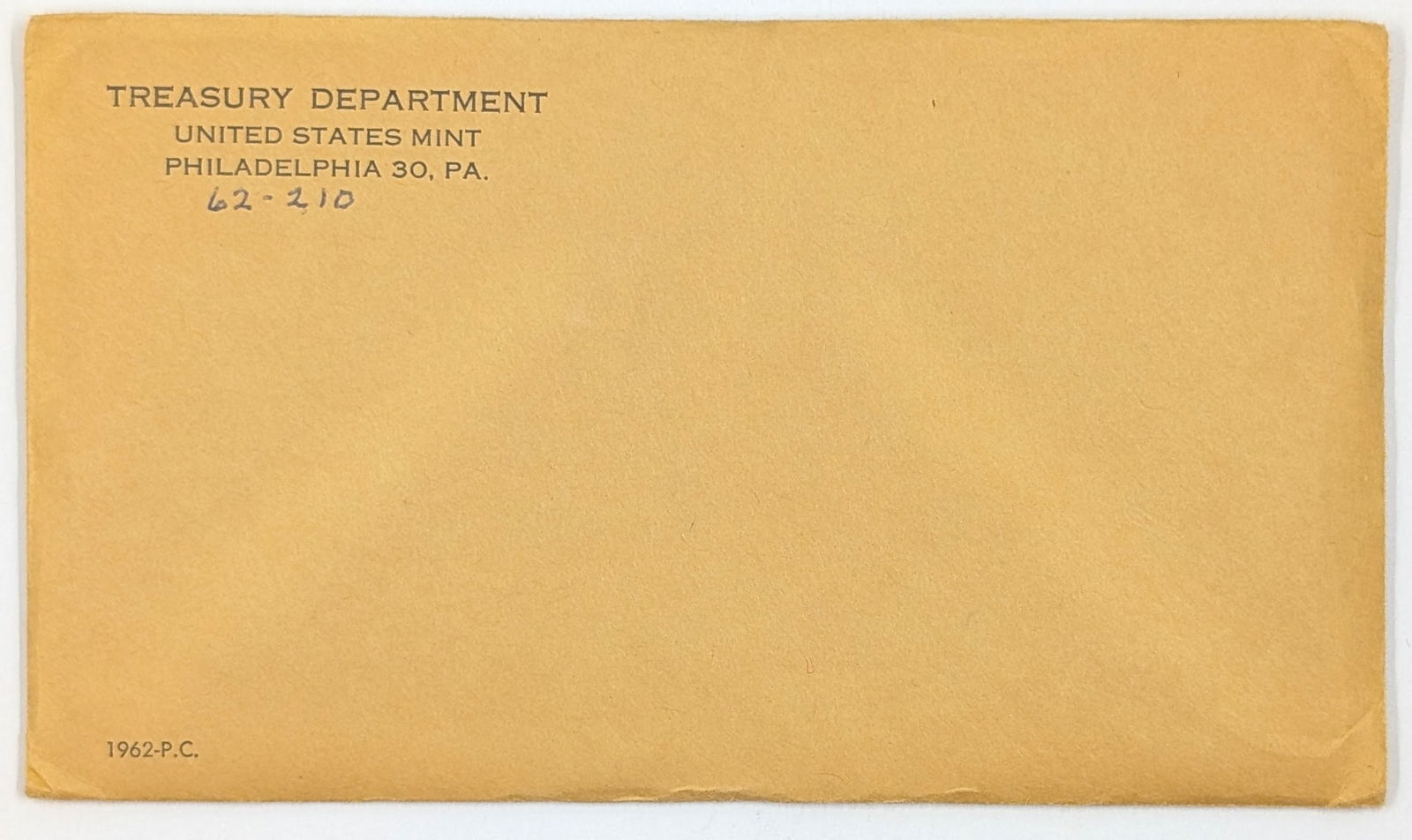 SEALED 1962 Silver US Mint Proof Set w/ Silver Half, Quarter & Dime (1 of 2)