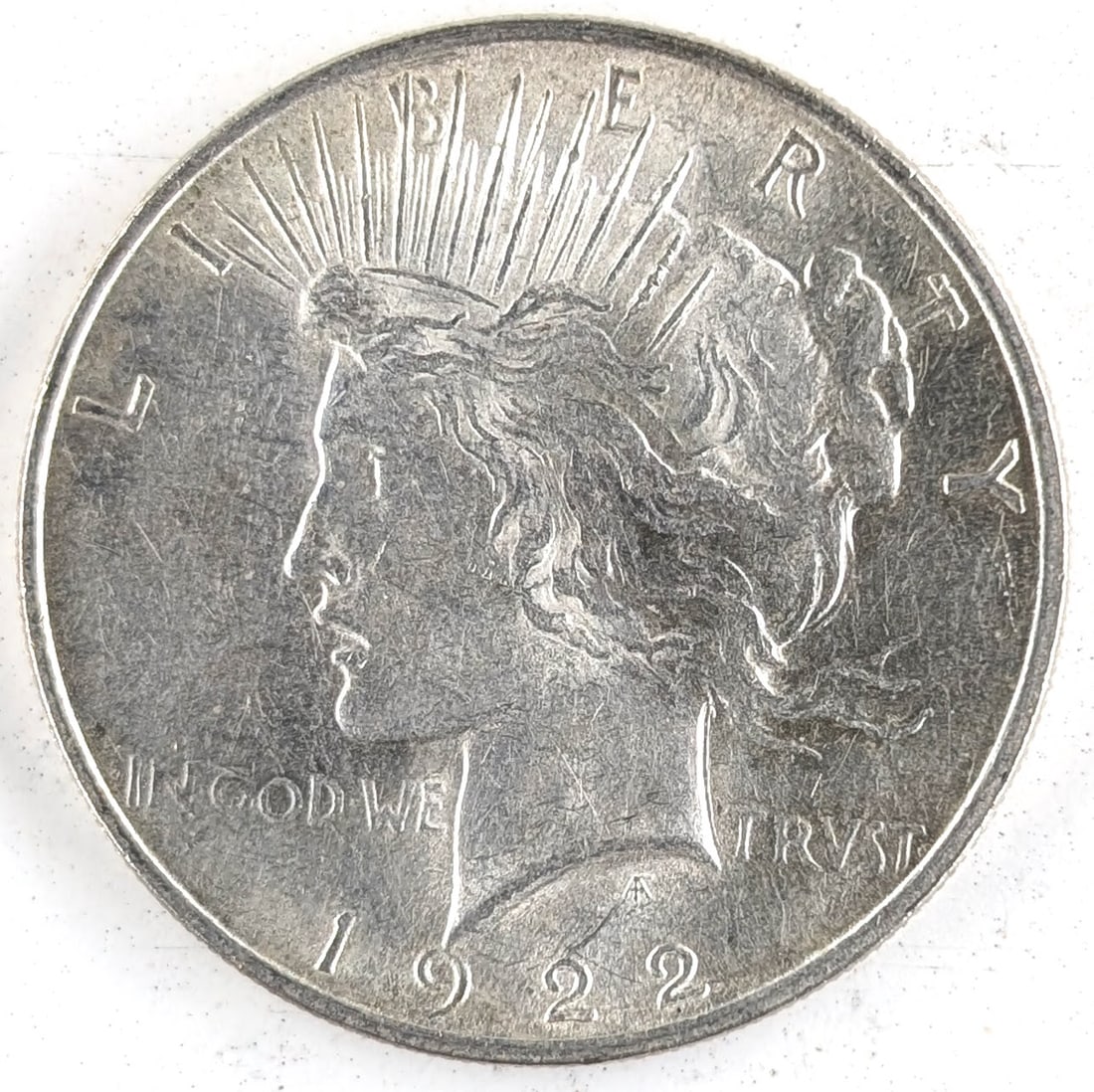 1922 Silver Peace Dollar (1 of 2)
