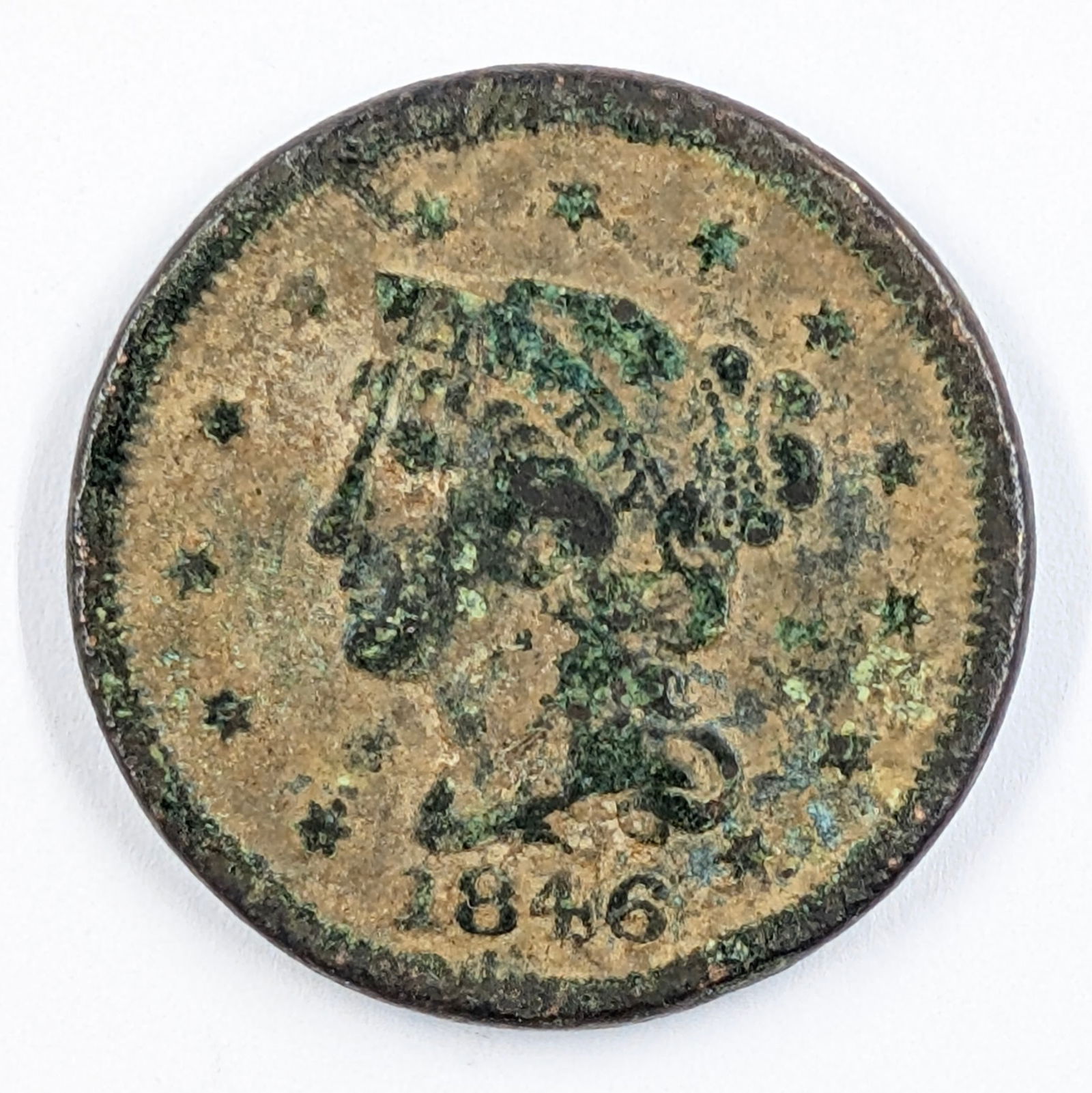 1846 Large Cent (1 of 2)