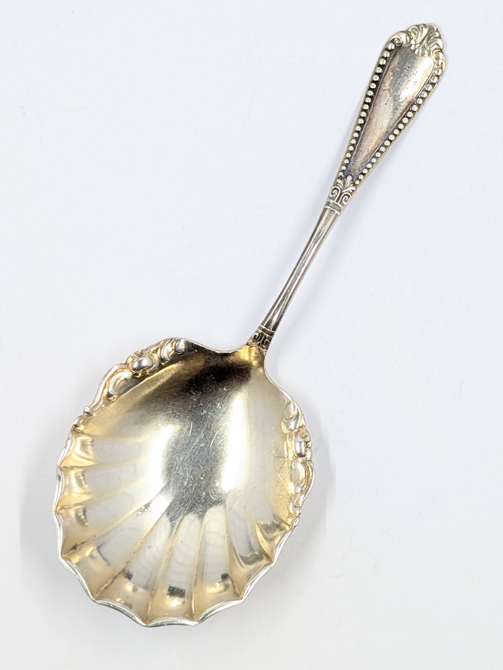 CM Sterling Silver Serving Spoon - 18g (1 of 6)