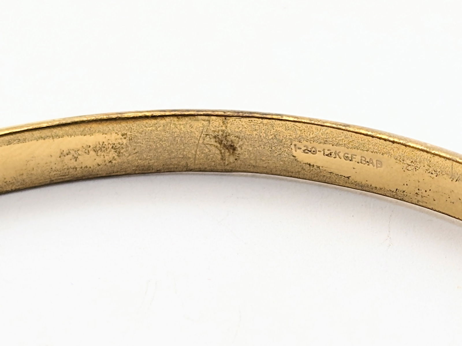 12K Gold filled BAB Ladies Bangle Bracelet - 3