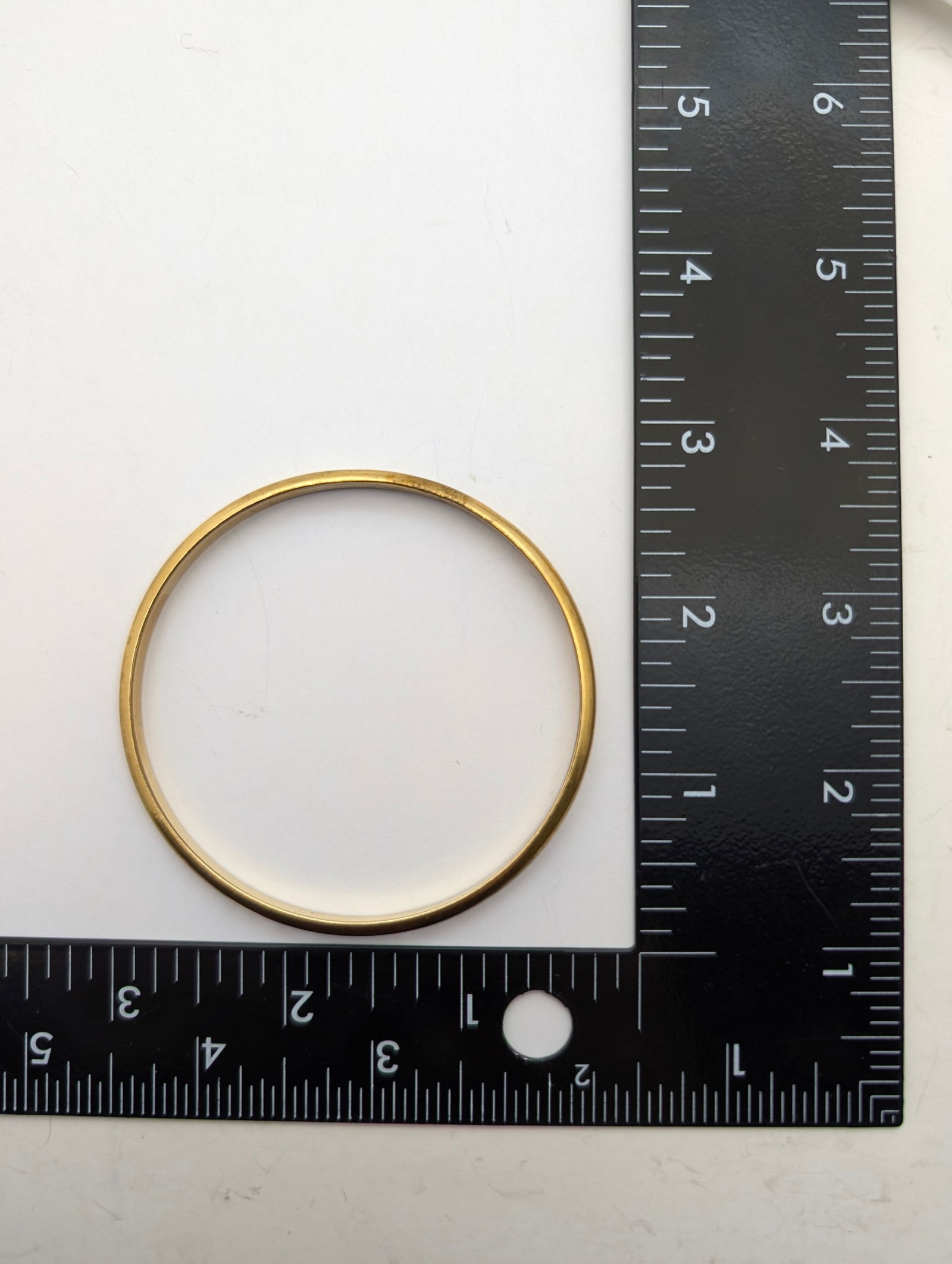 12K Gold filled BAB Ladies Bangle Bracelet - 4