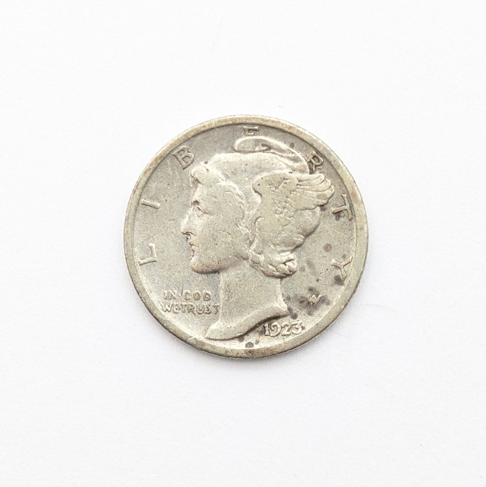 1923-S Silver Mercury Dime (1 of 2)