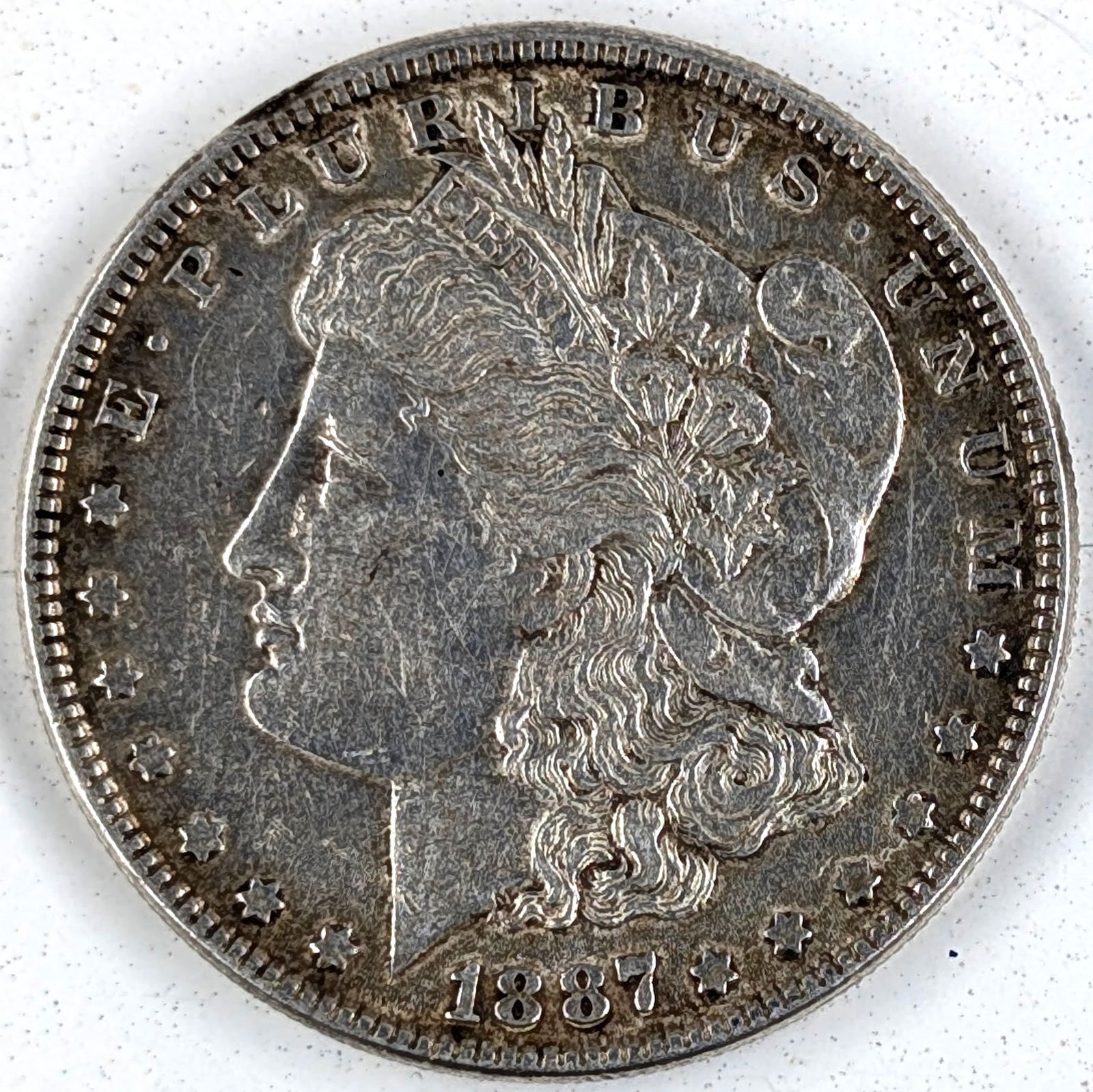 1887 Morgan Silver Dollar (1 of 2)