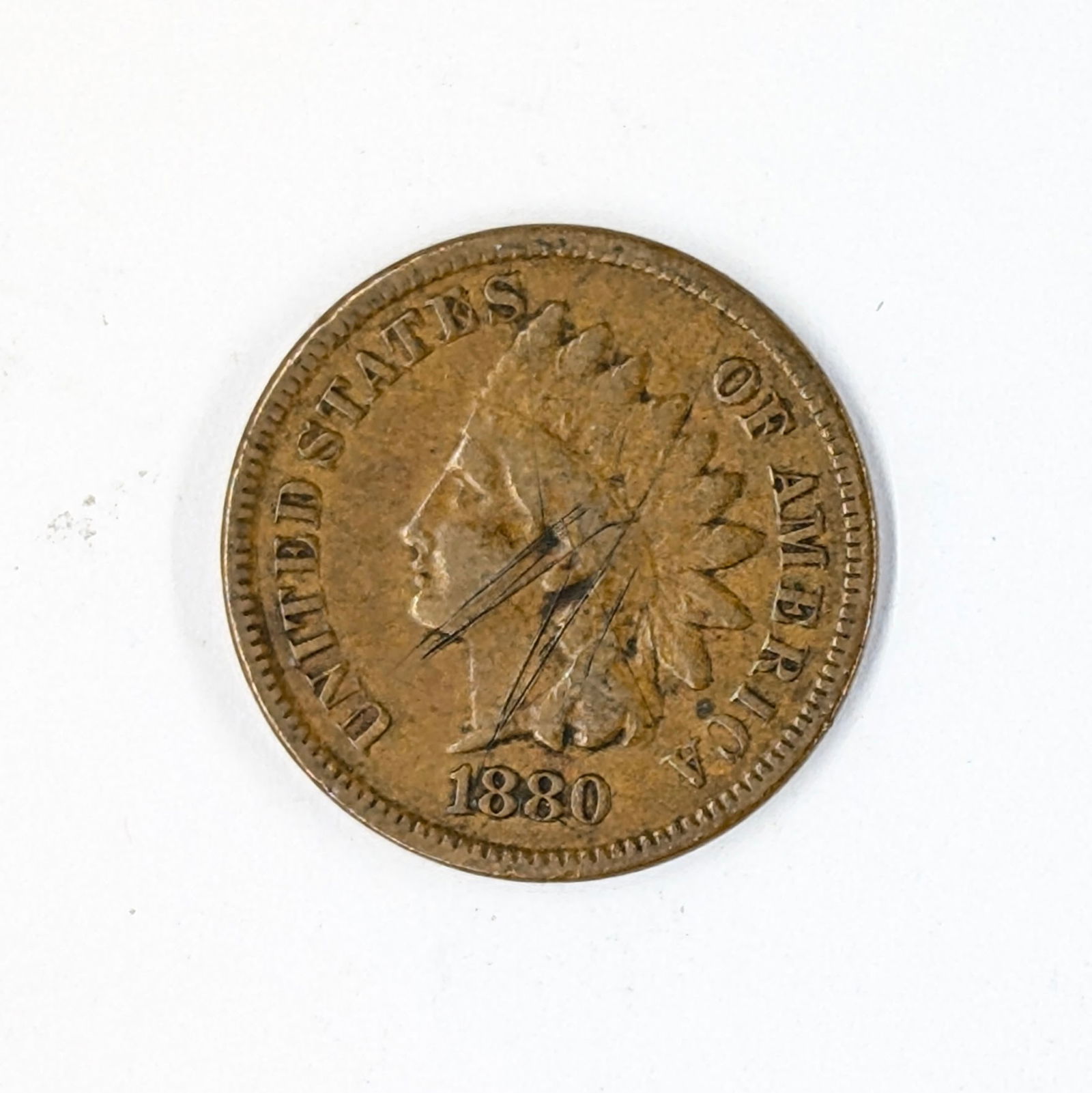 1880 Indian Head Cent (1 of 2)