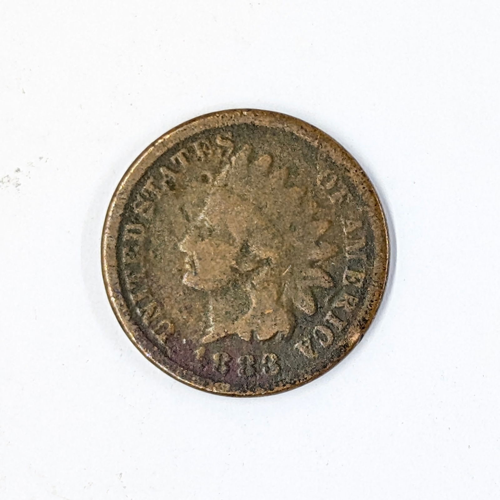 1883 Indian Head Cent (1 of 2)