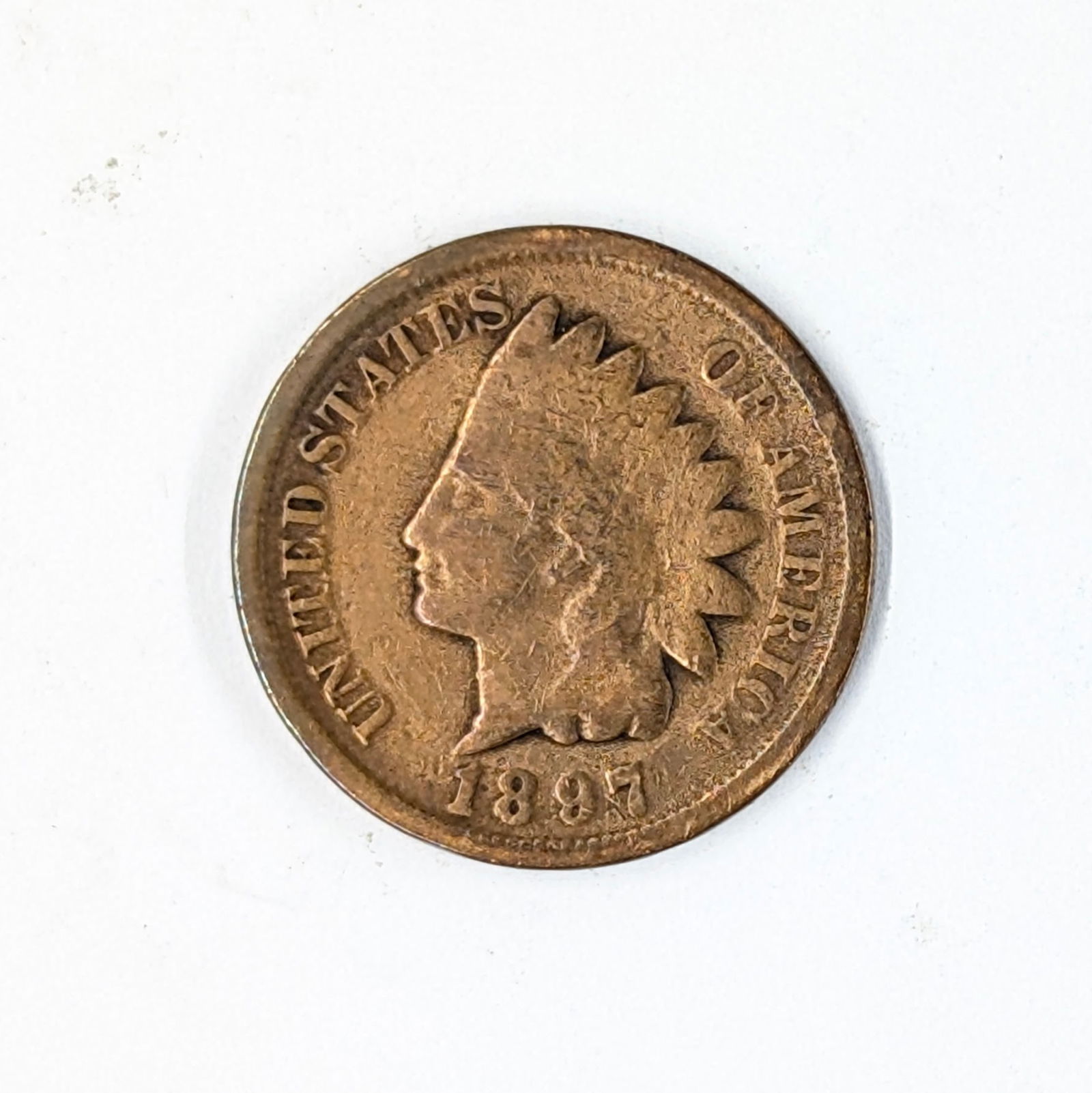 1897 Indian Head Cent (1 of 2)