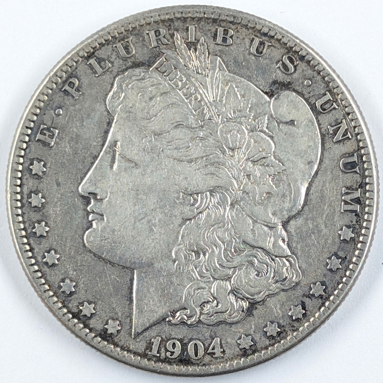 FEATURE 1904-S Morgan Silver Dollar - KEY DATE - 3